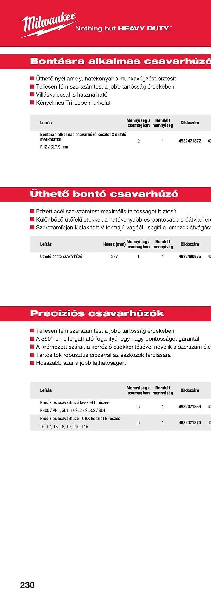 Katalógus Milwaukee akciós újság szeptember 16.-tól december 31.-ig 2025. - Oldal 458