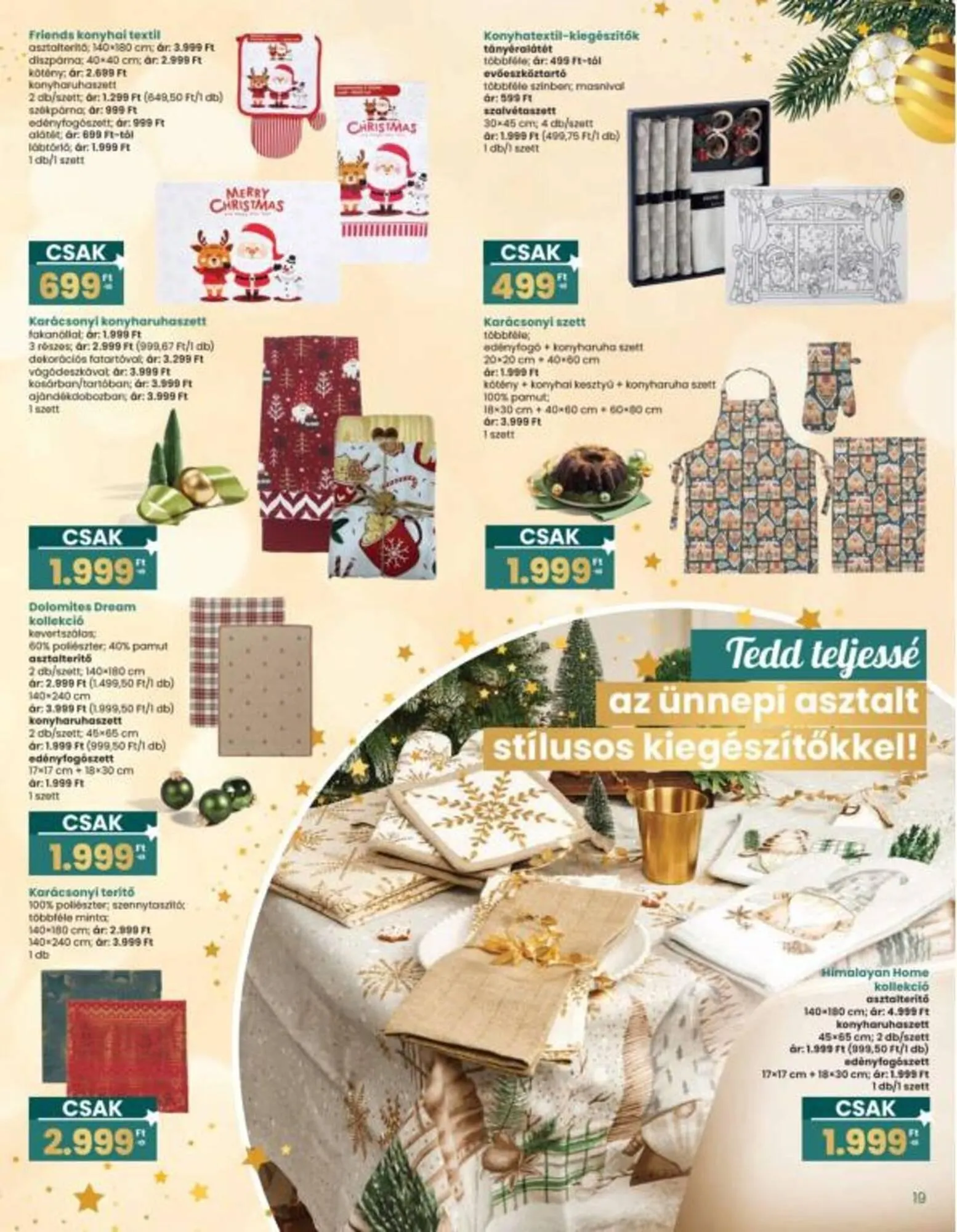 Katalógus Interspar akciós újság november 20.-tól december 27.-ig 2025. - Oldal 19