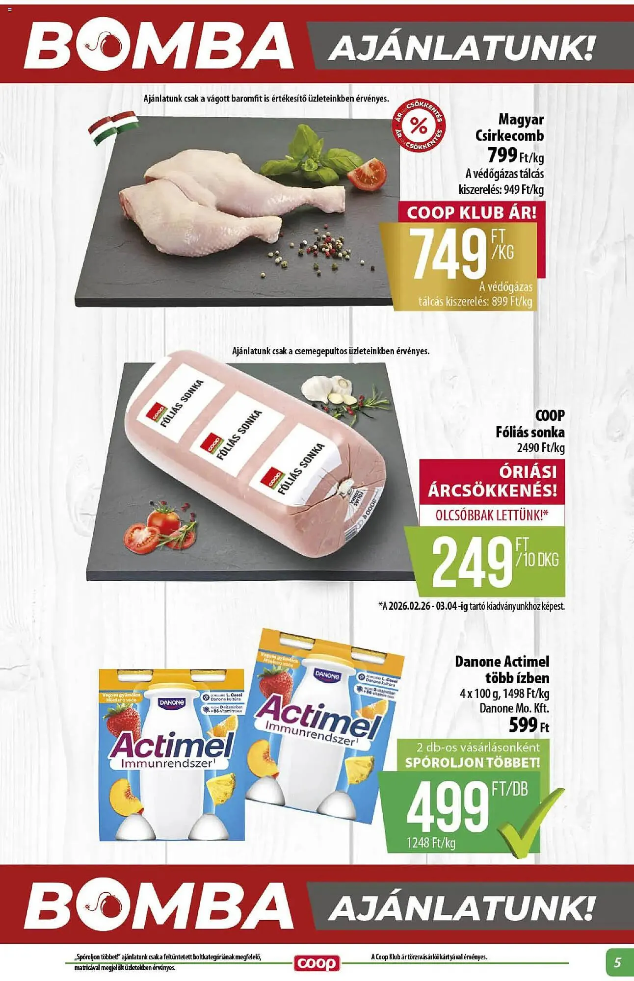 Katalógus Coop akciós újság március 19.-tól március 25.-ig 2026. - Oldal 5