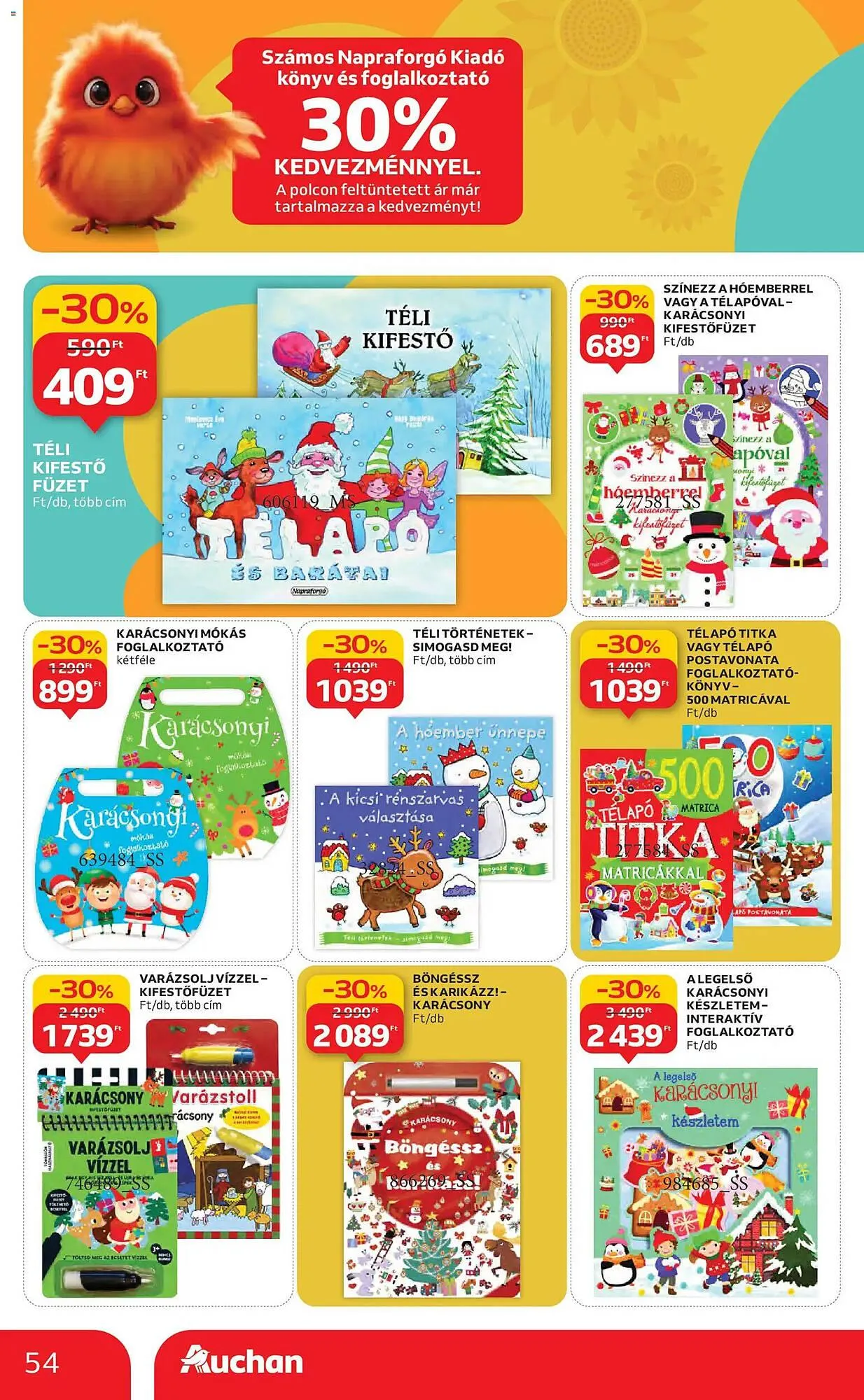 Katalógus Auchan akciós újság november 13.-tól november 19.-ig 2025. - Oldal 54