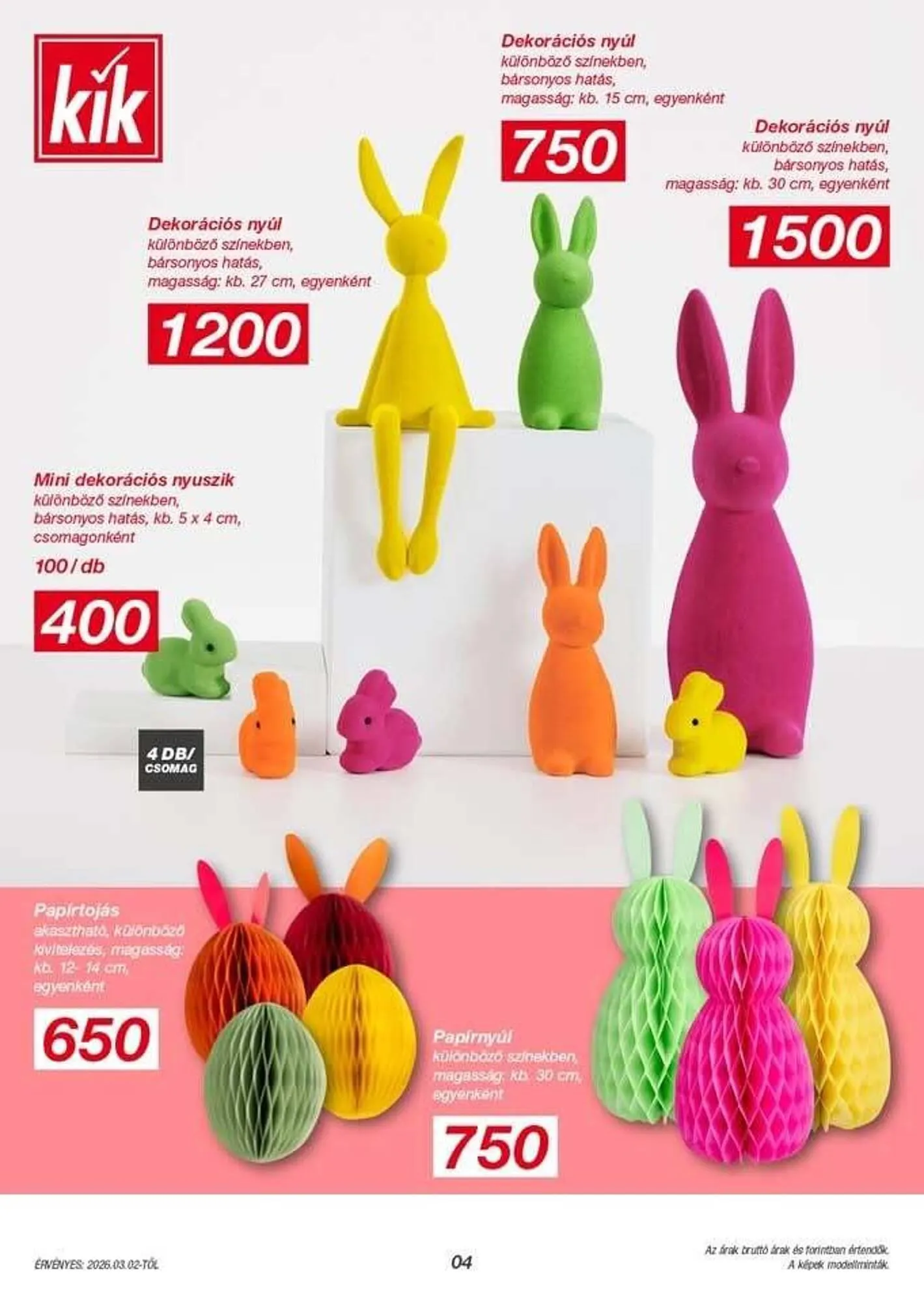 Katalógus Kik akciós újság március 2.-tól április 2.-ig 2026. - Oldal 4