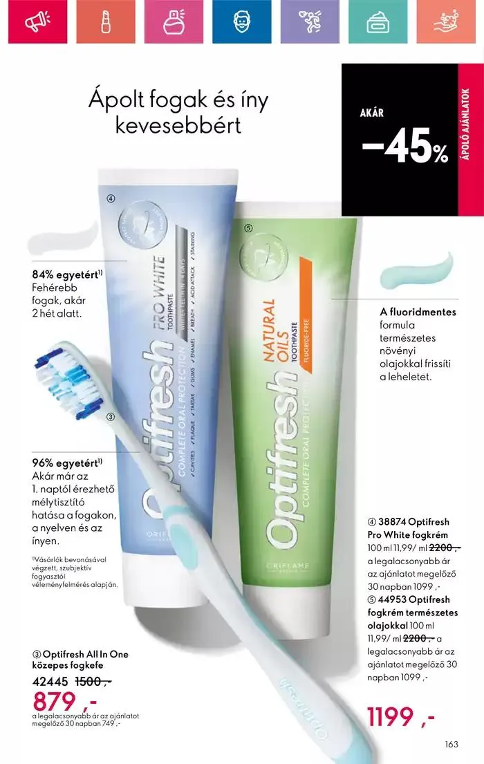 Katalógus ORIFLAME akciós december 29.-tól január 12.-ig 2025. - Oldal 163