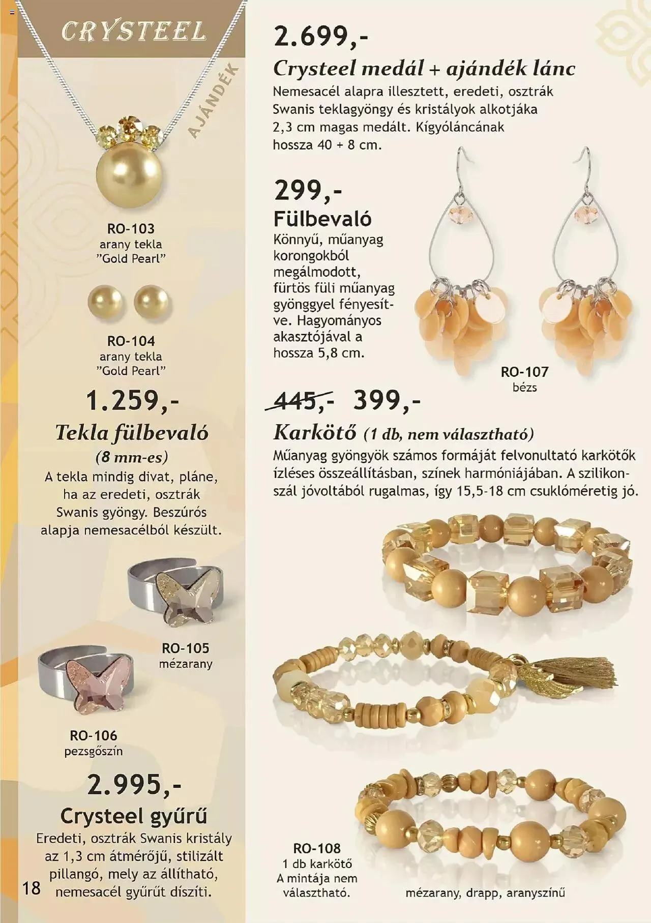 Katalógus Katalógus Betly - Rozetta április 17.-tól december 31.-ig 2023. - Oldal 18