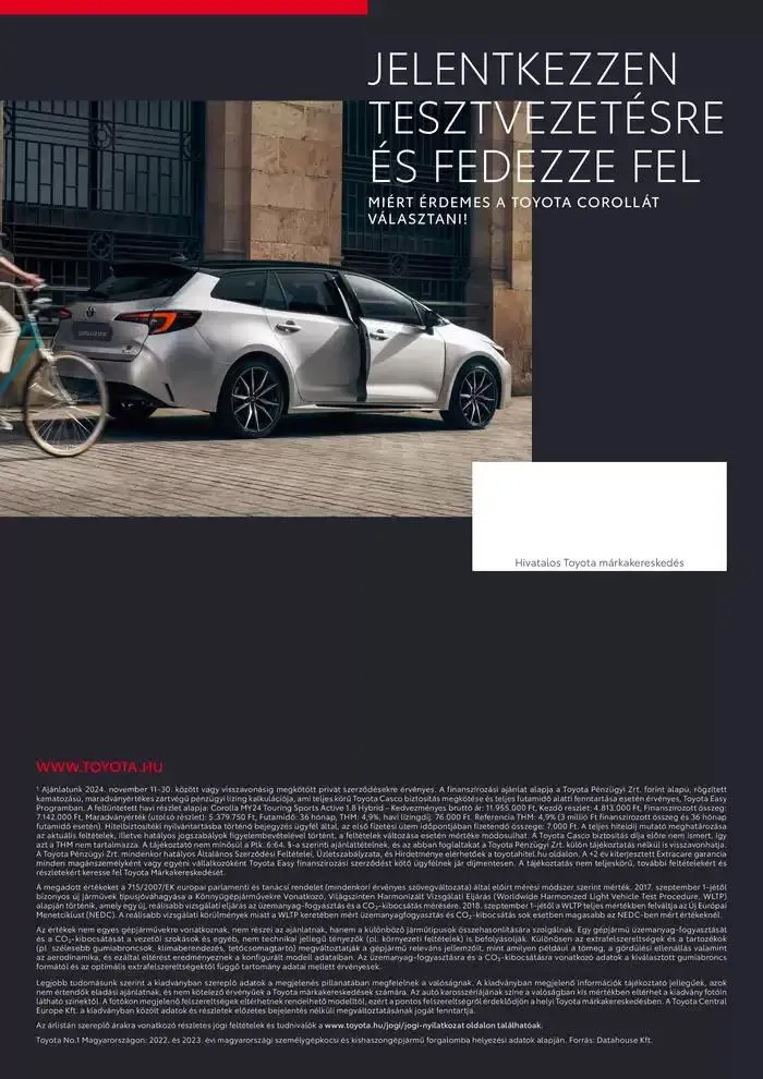 Katalógus Toyota Corolla TS MY24 november 27.-tól november 27.-ig 2025. - Oldal 13