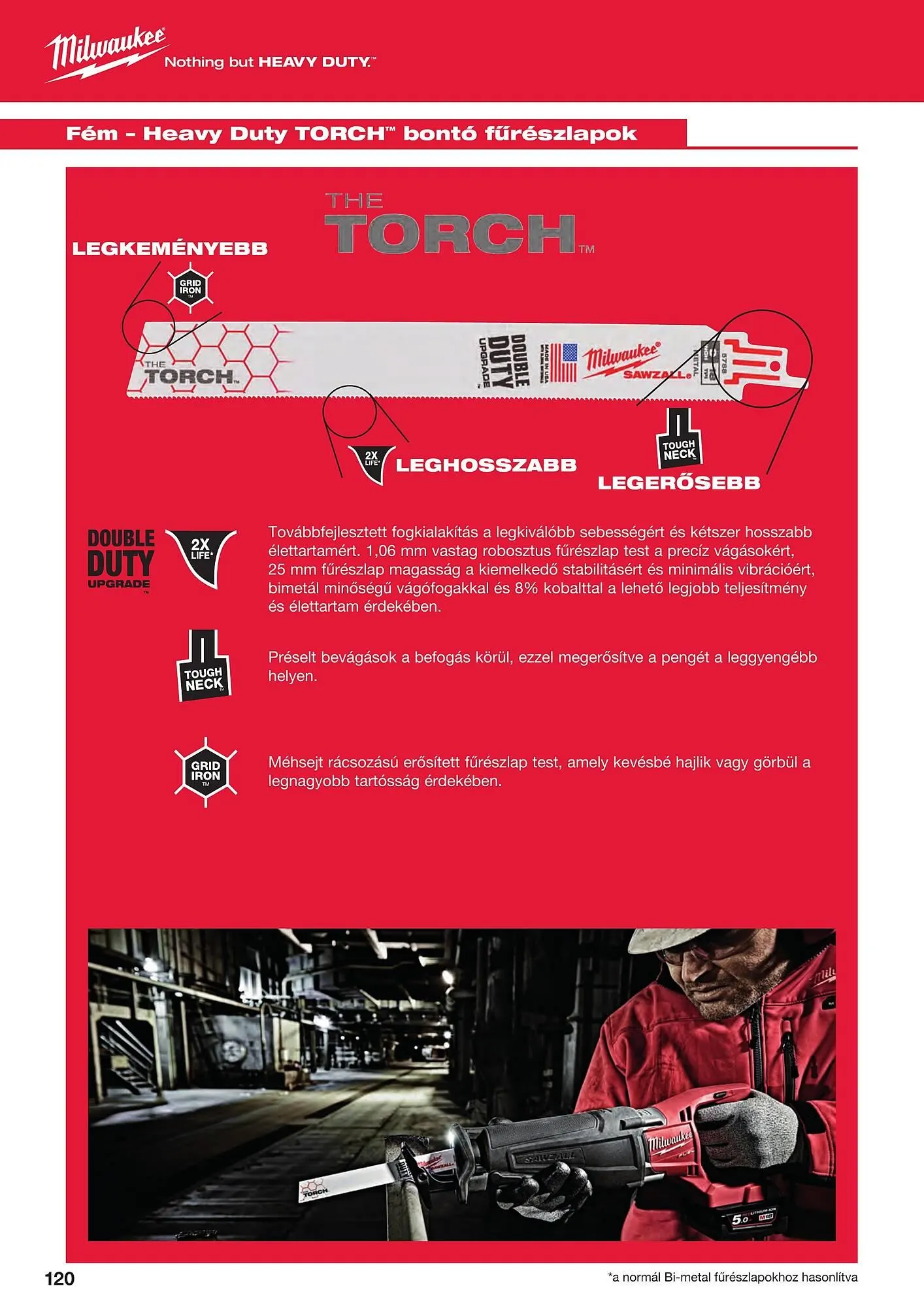 Katalógus Milwaukeetool akciós újság augusztus 14.-tól december 31.-ig 2024. - Oldal 120