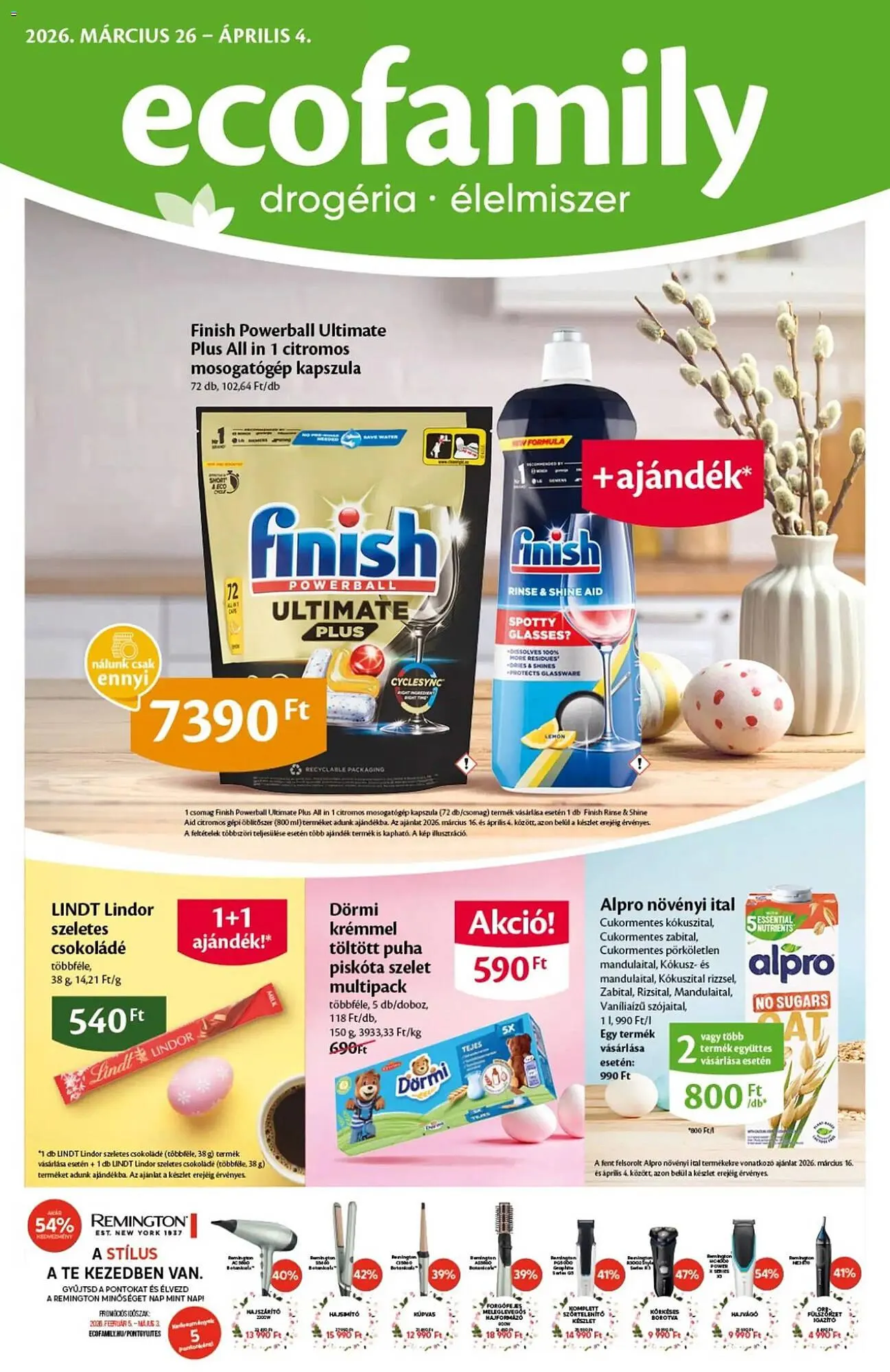 Katalógus EcoFamily akciós újság március 26.-tól április 4.-ig 2026. - Oldal 1