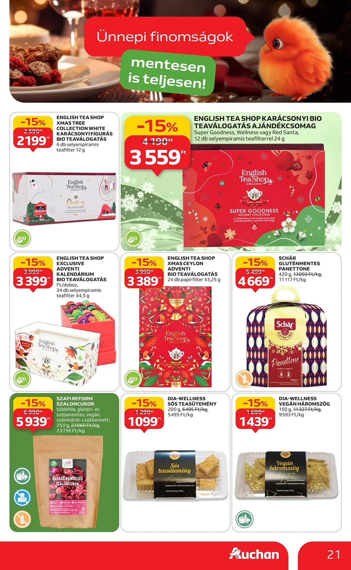 Katalógus Auchan akciós újság november 20.-tól december 24.-ig 2025. - Oldal 21