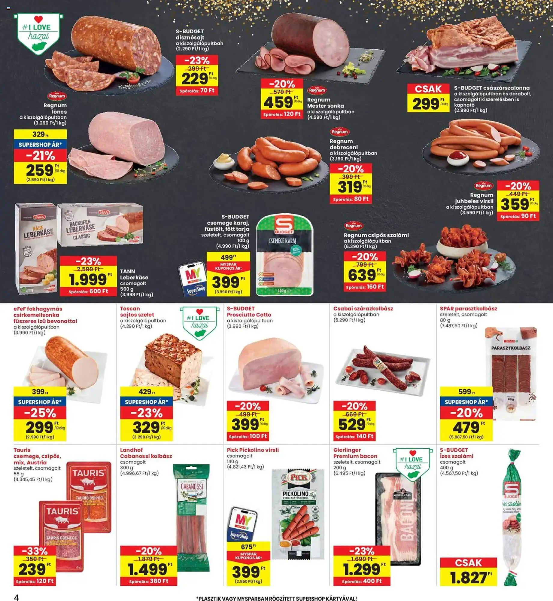 Katalógus Interspar akciós újság március 5.-tól március 11.-ig 2026. - Oldal 4