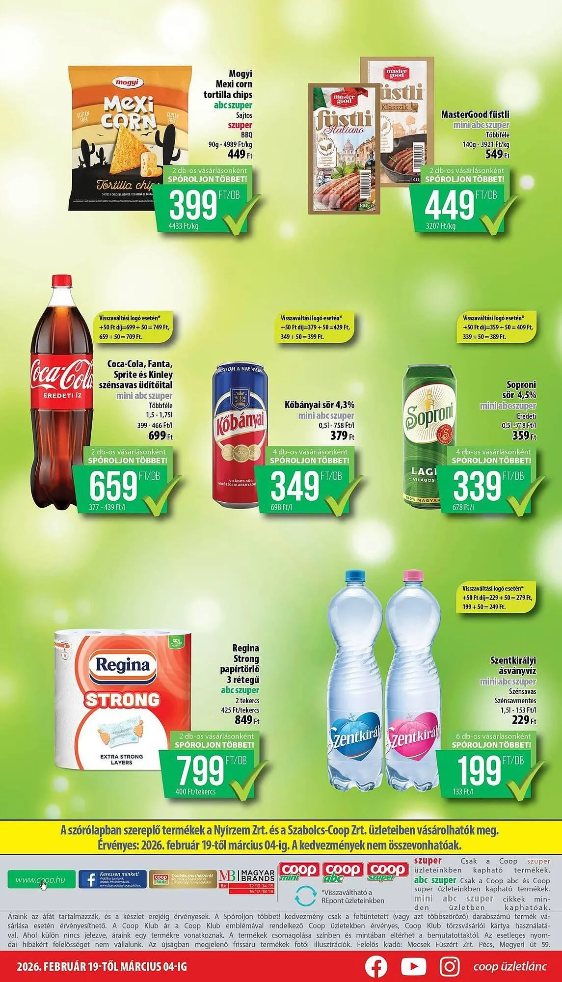 Katalógus Coop akciós újság február 19.-tól március 4.-ig 2026. - Oldal 8