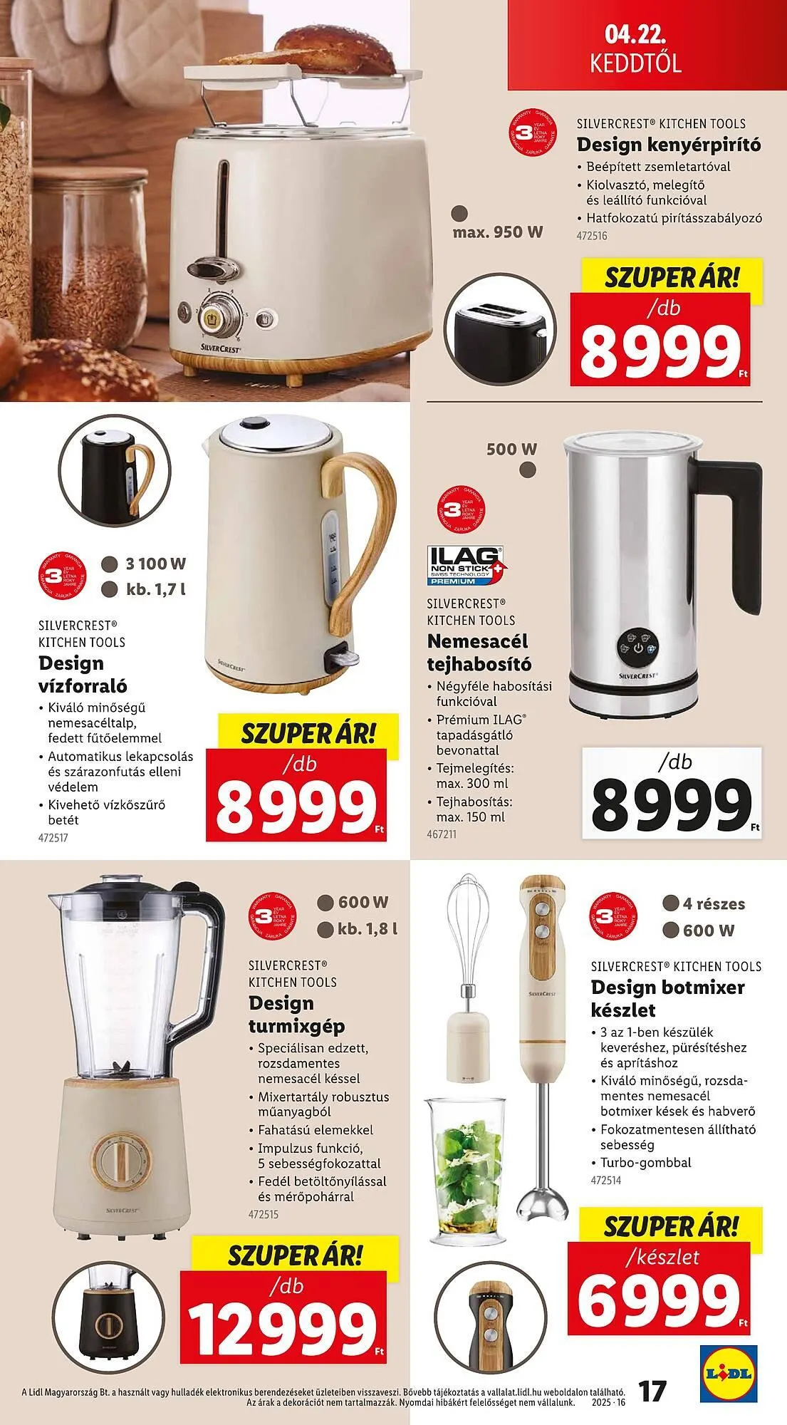 Katalógus Lidl akciós újság április 16.-tól április 19.-ig 2025. - Oldal 17