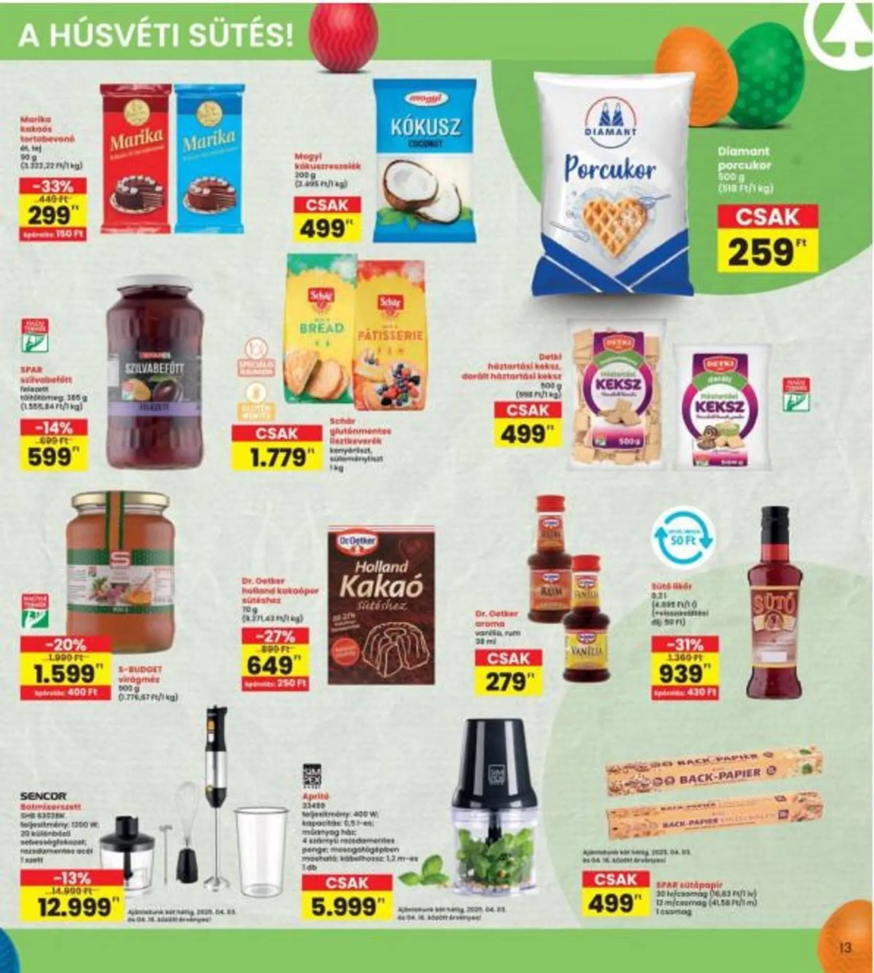 Katalógus Interspar akciós újság március 30.-tól április 9.-ig 2025. - Oldal 13
