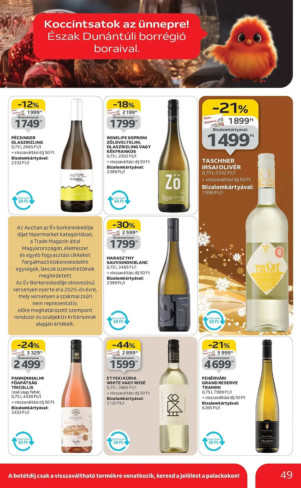 Katalógus Auchan akciós újság december 4.-tól december 10.-ig 2025. - Oldal 49