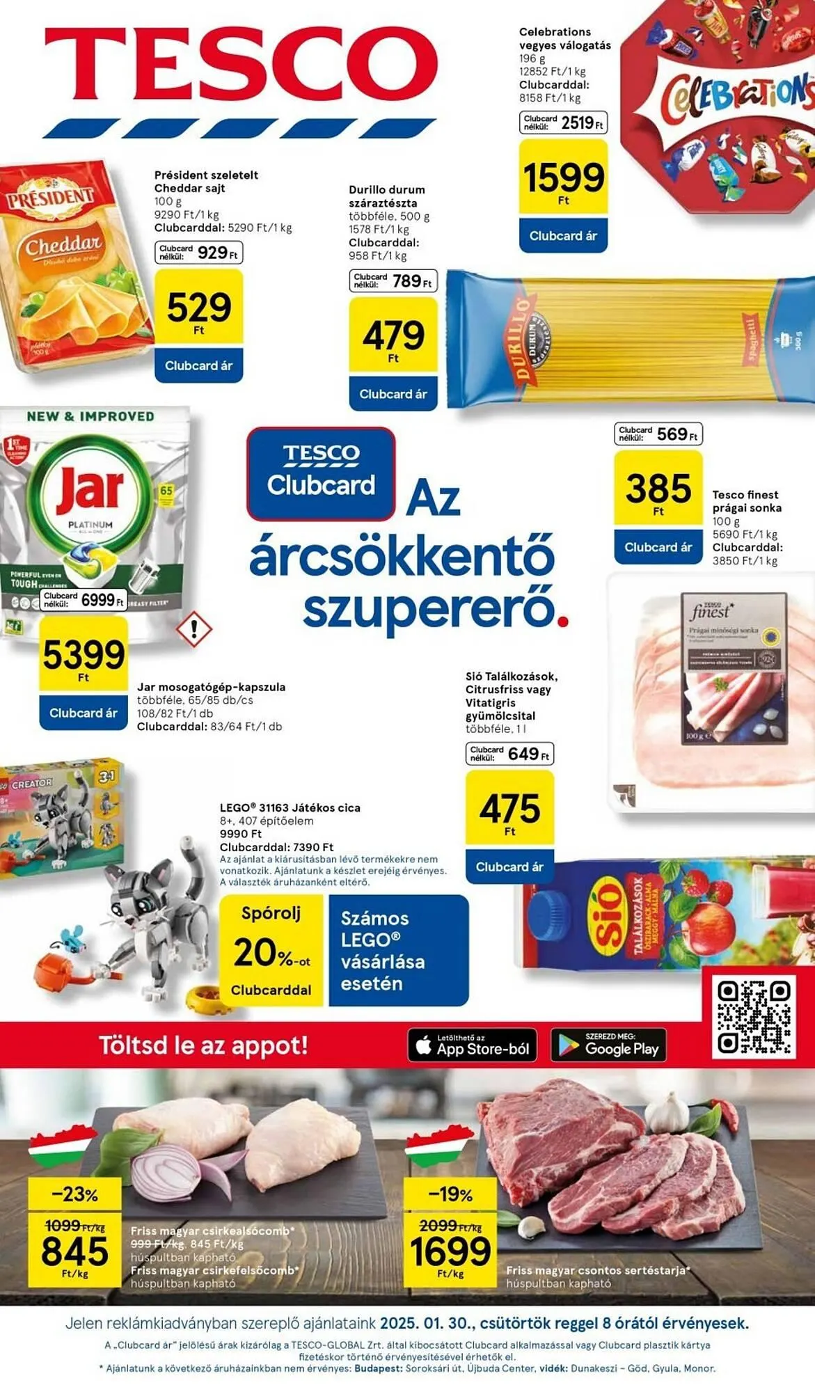 Katalógus Tesco akciós újság január 30.-tól február 5.-ig 2025. - Oldal 1