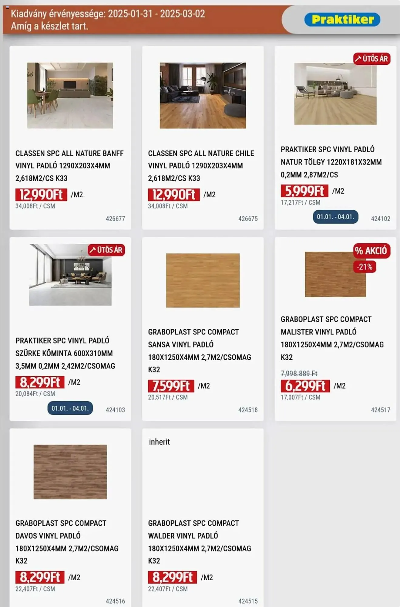 Katalógus Praktiker akciós újság január 31.-tól március 2.-ig 2025. - Oldal 23