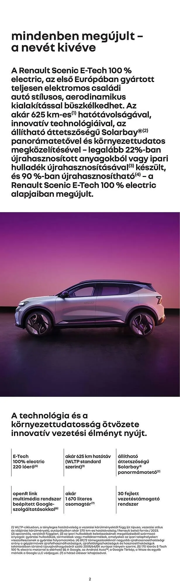 Katalógus Renault Scenic E-TECH akciós újság július 4.-tól december 31.-ig 2024. - Oldal 2