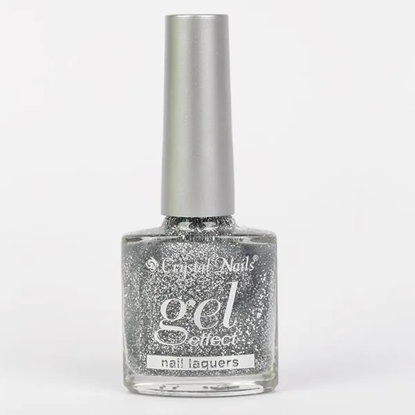Gel Effect körömlakk 41 - Glitter silver 10ml