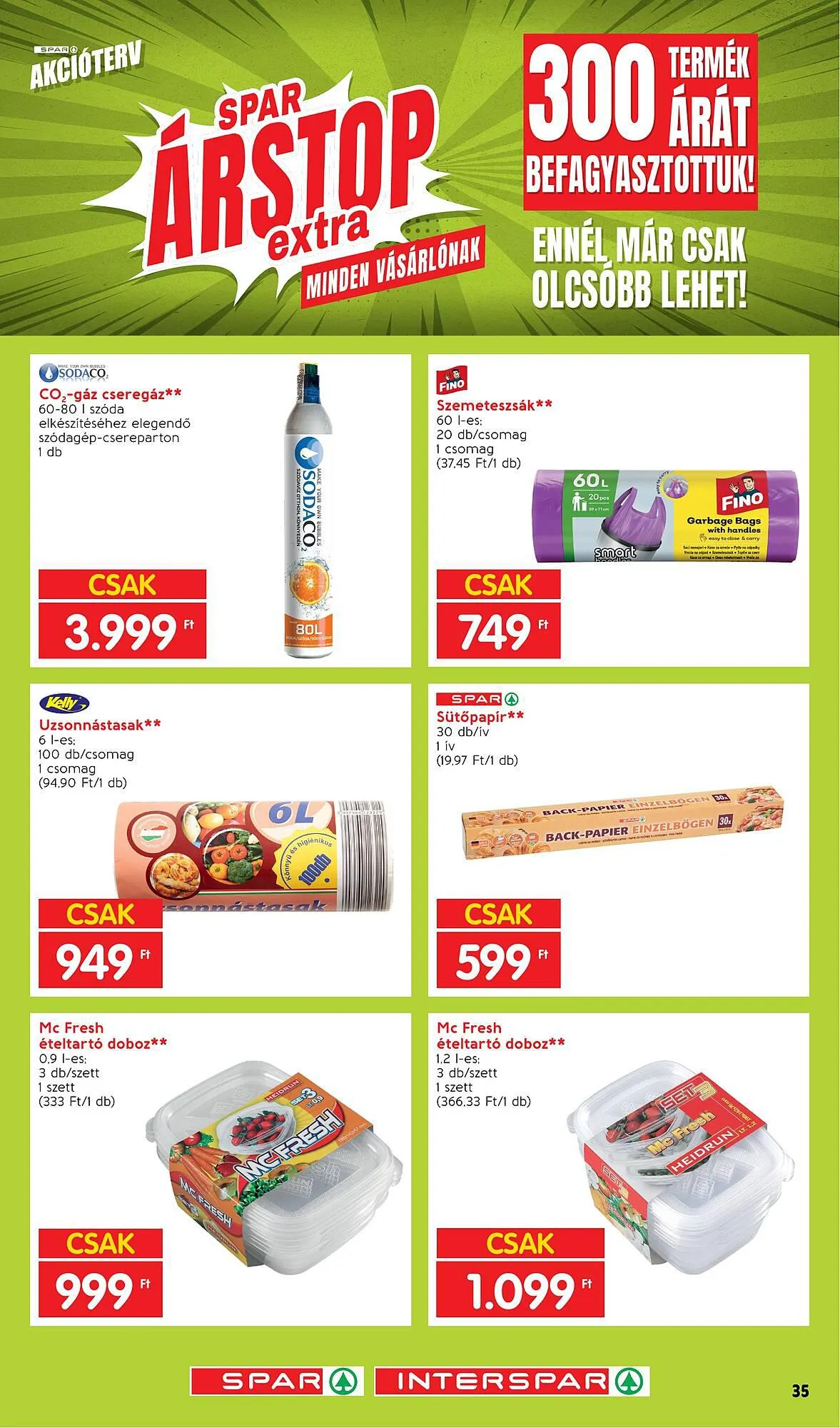 Katalógus Interspar akciós újság október 1.-tól december 31.-ig 2023. - Oldal 35