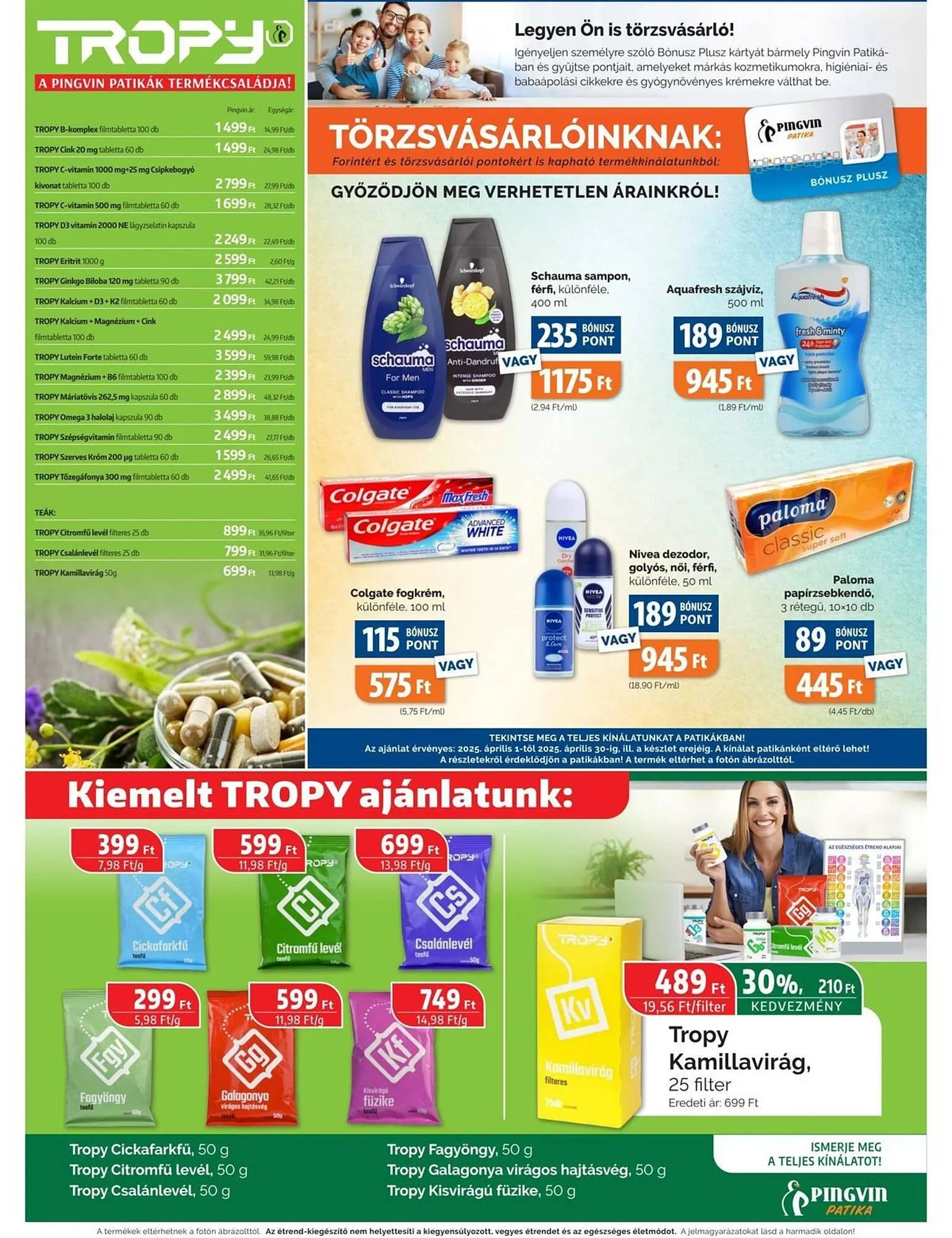 Katalógus Pingvin Patika akciós újság április 1.-tól április 30.-ig 2025. - Oldal 4
