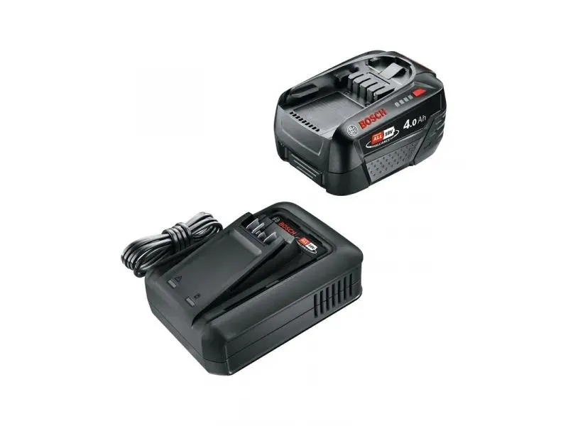 BOSCH Akkumulátor és töltő 18V (4.0Ah)
