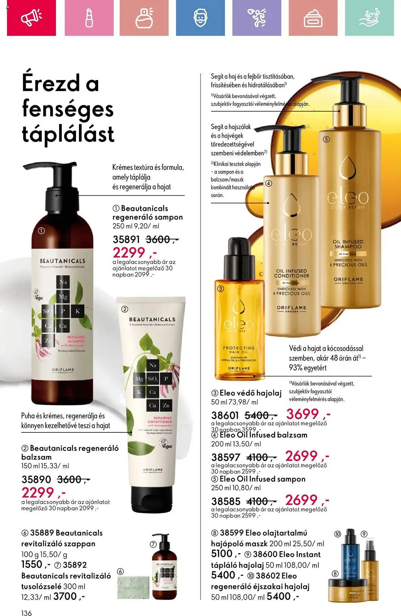 Katalógus Oriflame akciós újság április 13.-tól május 3.-ig 2025. - Oldal 136