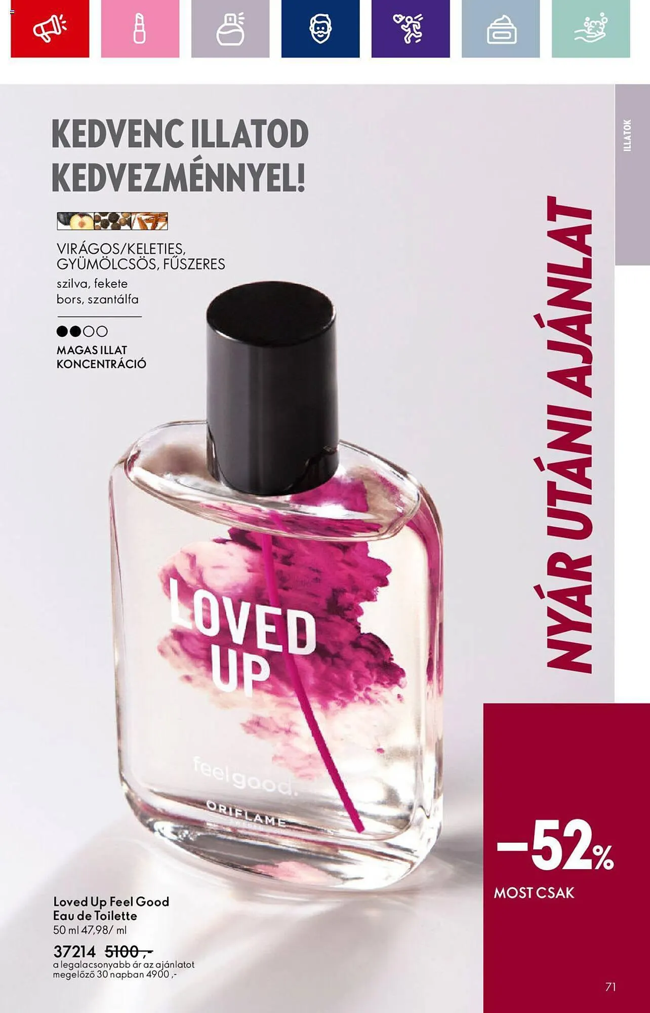 Katalógus Oriflame akciós újság szeptember 20.-tól október 10.-ig 2023. - Oldal 71