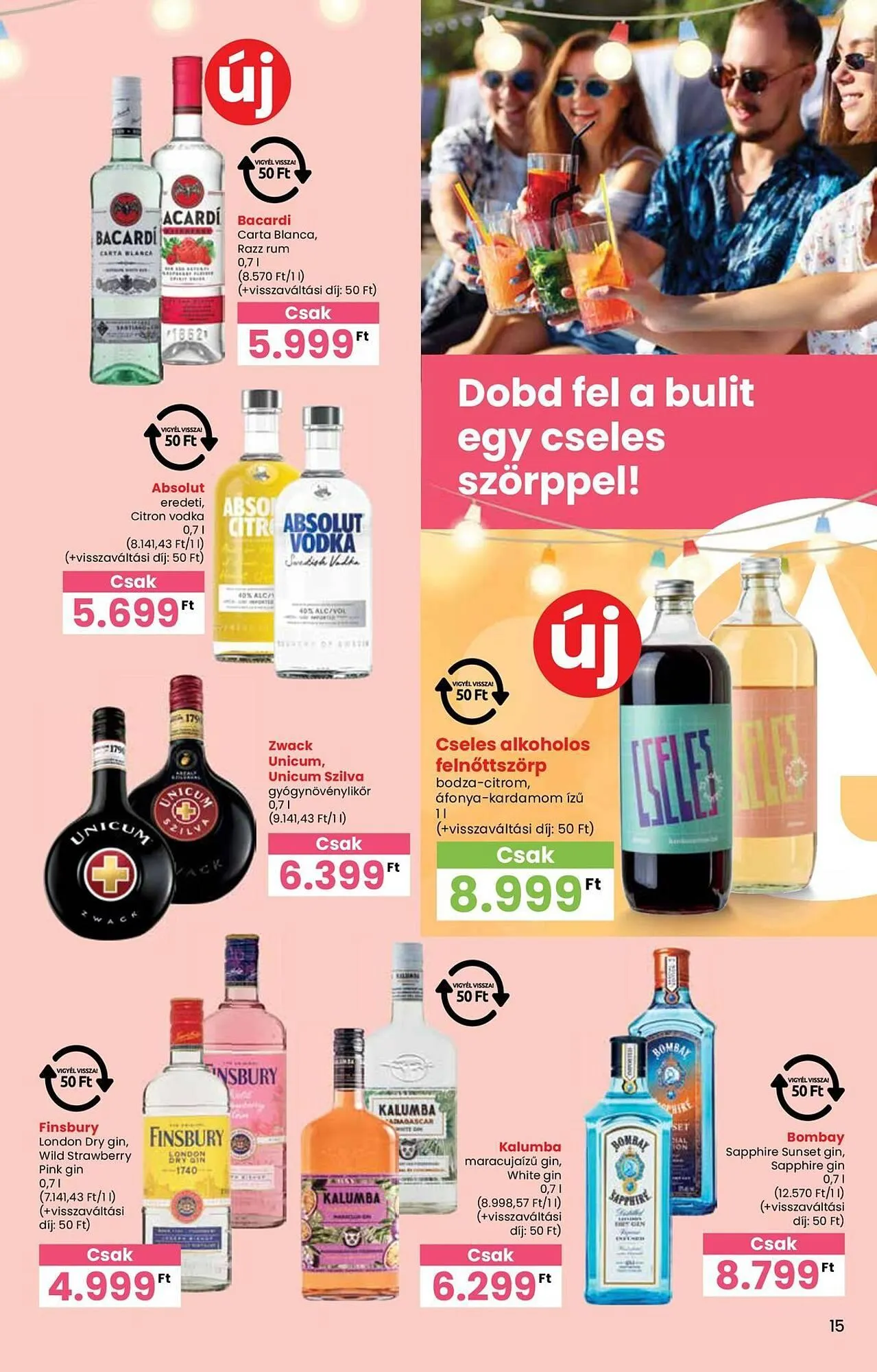 Katalógus Spar akciós újság június 5.-tól június 25.-ig 2025. - Oldal 15