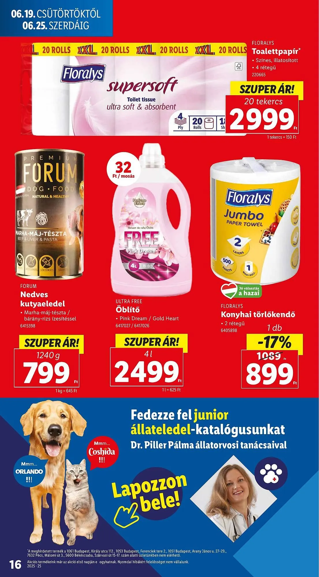 Katalógus Lidl akciós újság június 19.-tól június 25.-ig 2025. - Oldal 16