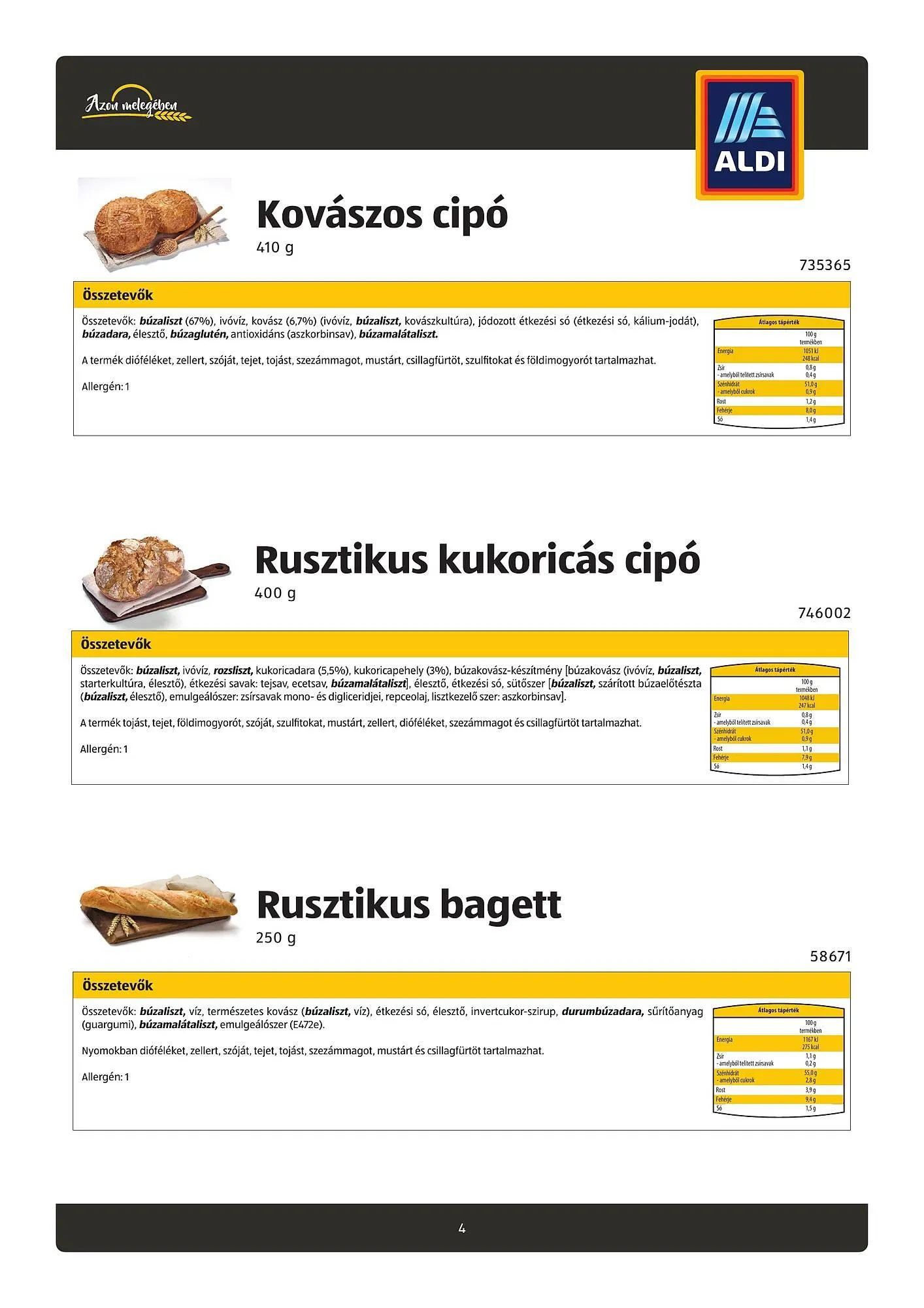 Katalógus ALDI akciós újság április 24.-tól május 13.-ig 2025. - Oldal 4