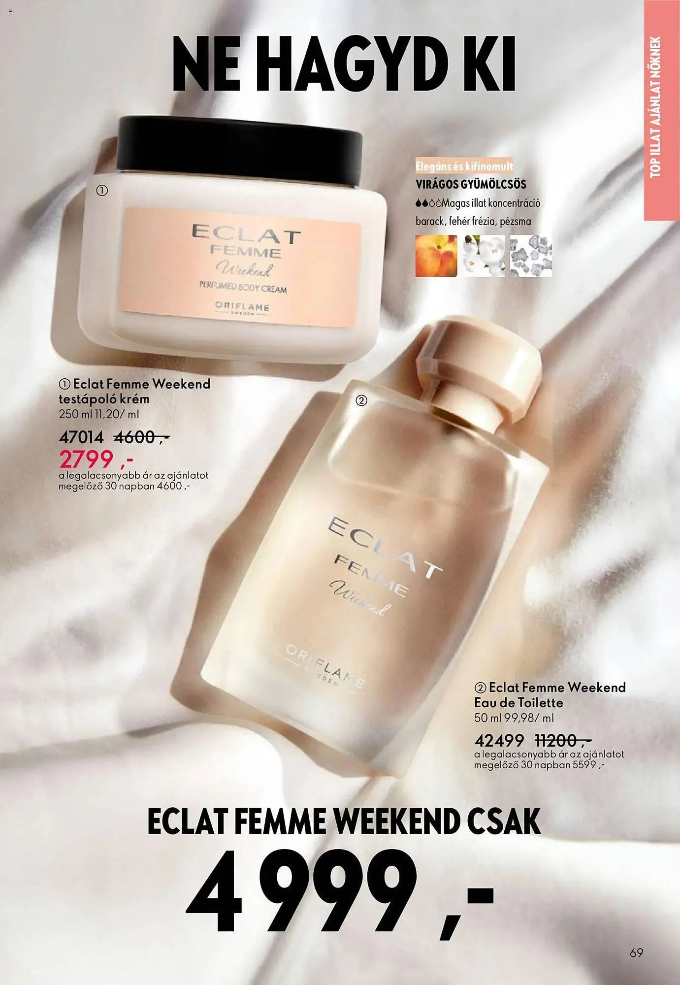 Katalógus Oriflame katalógus október 22.-tól november 11.-ig 2025. - Oldal 69