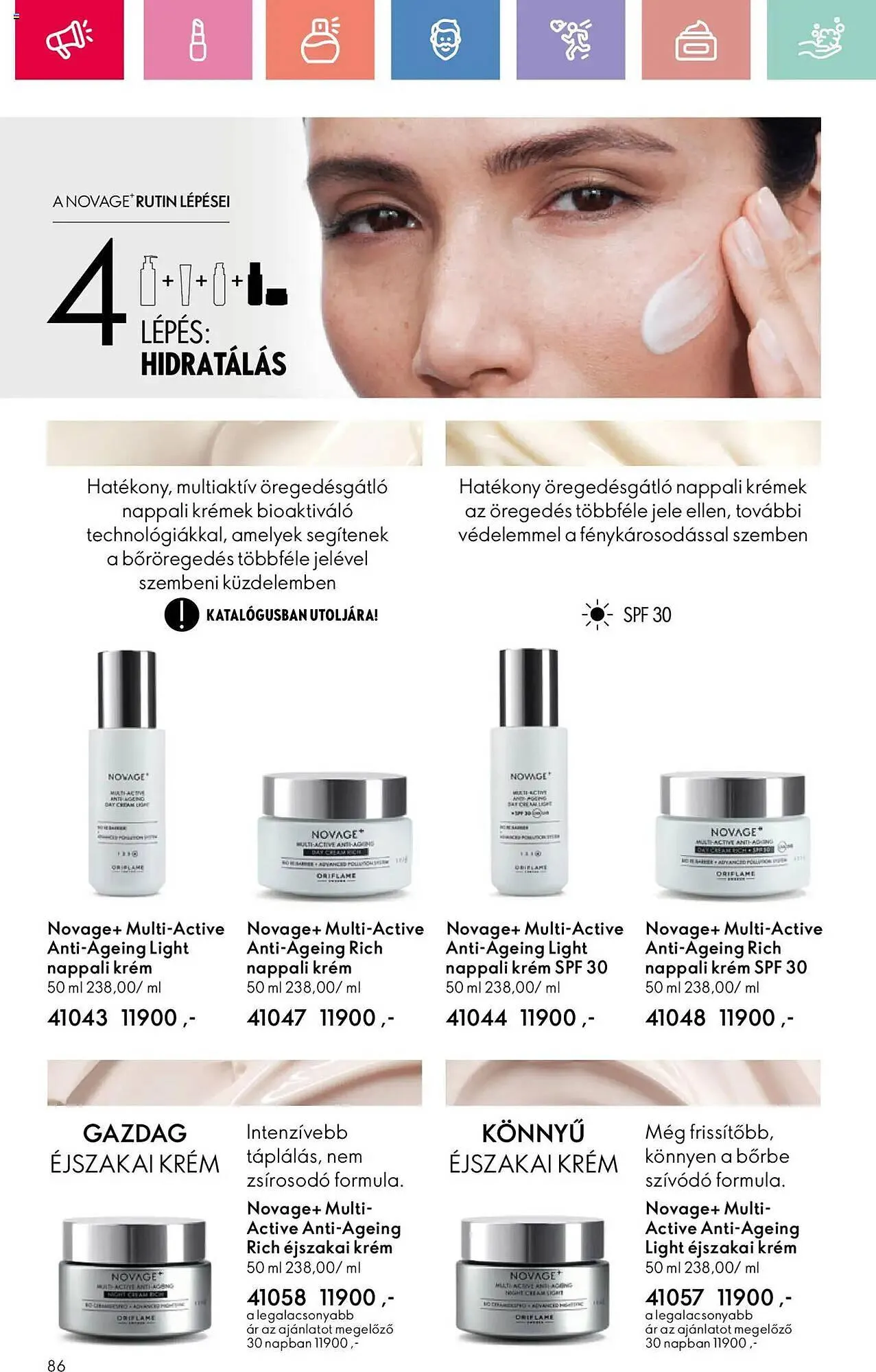 Katalógus Oriflame akciós újság május 4.-tól május 24.-ig 2025. - Oldal 86