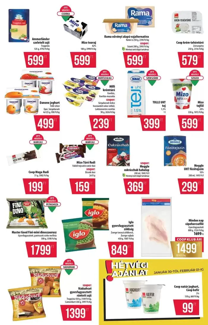 Katalógus Coop országos szórólap február 1. hét - Abc-Szuper január 30.-tól február 5.-ig 2025. - Oldal 3