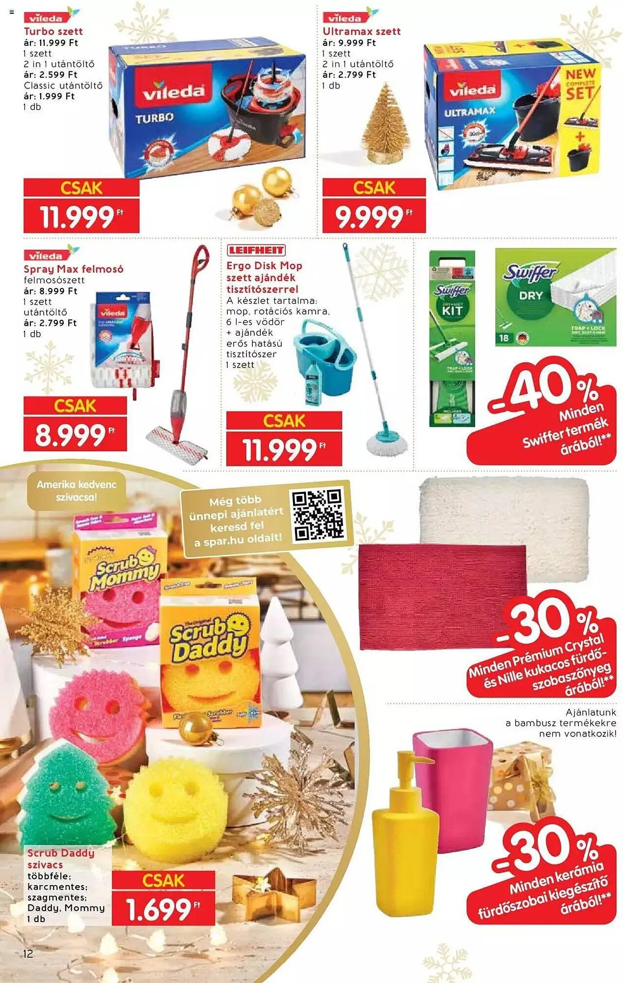 Katalógus Interspar akciós újság november 22.-tól december 24.-ig 2023. - Oldal 12