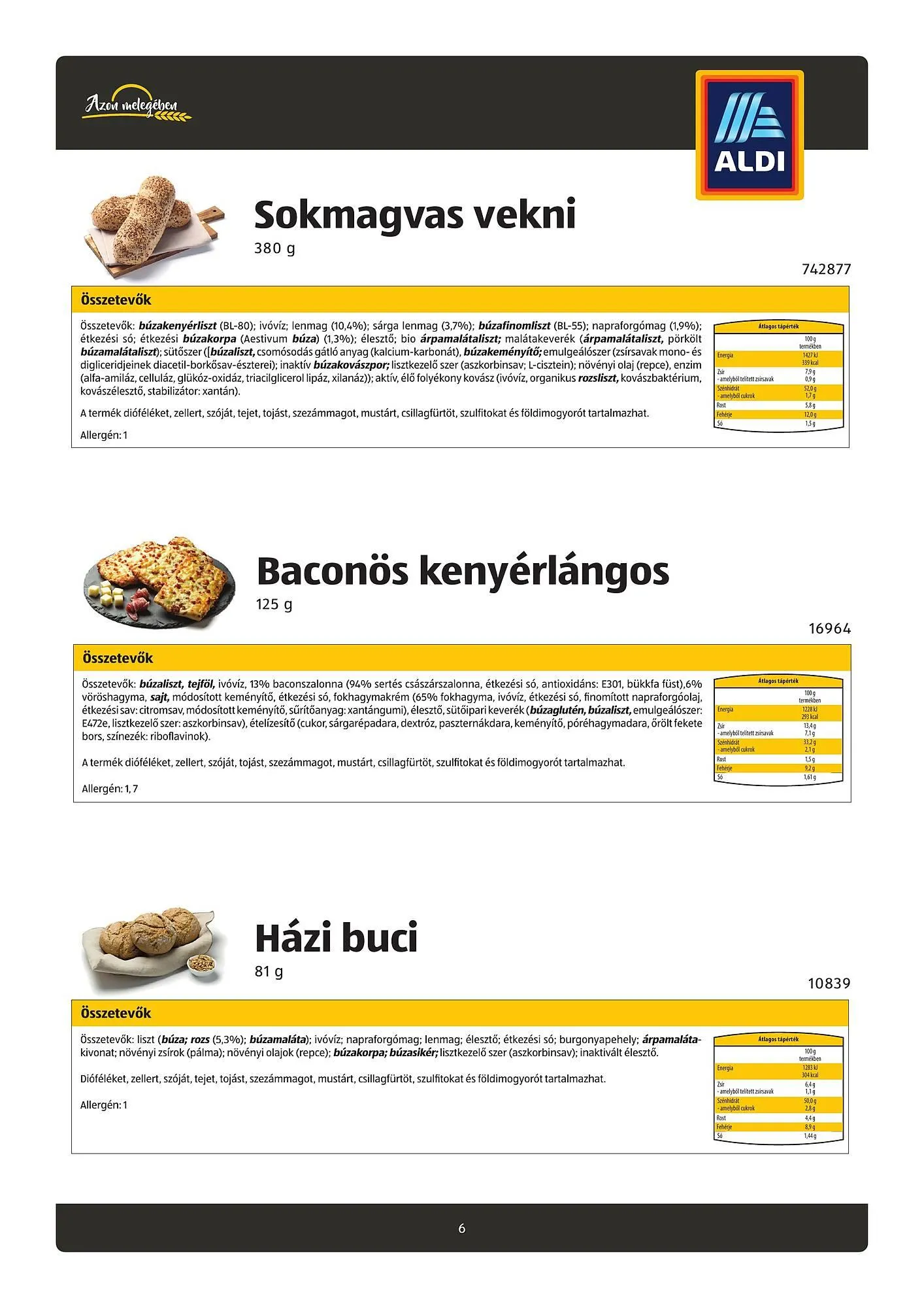 Katalógus ALDI akciós újság május 31.-tól július 4.-ig 2025. - Oldal 6