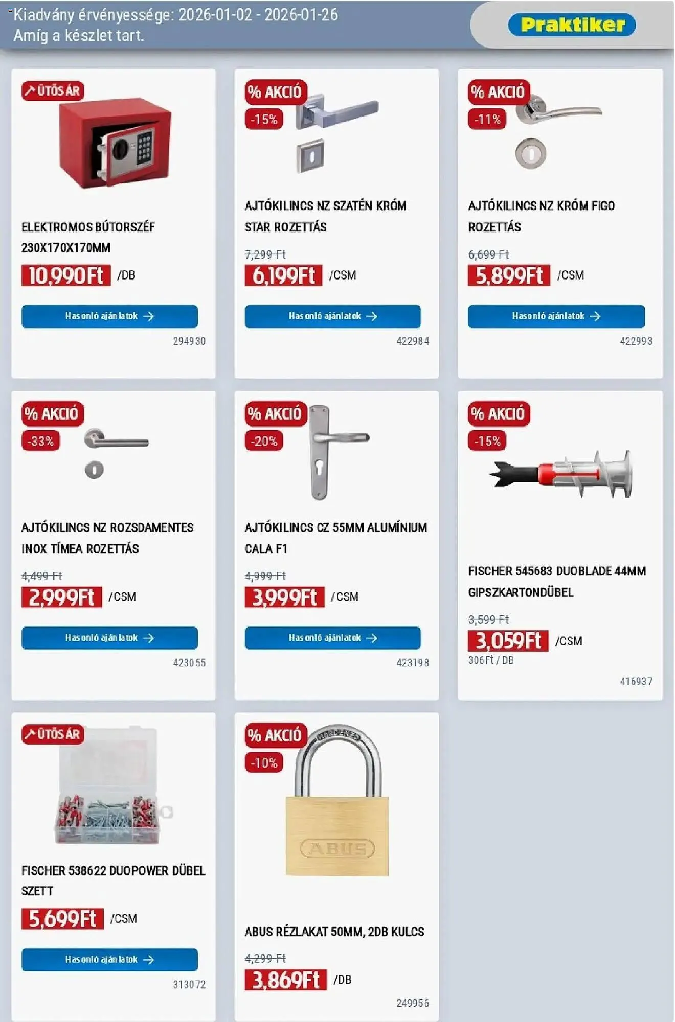 Katalógus Praktiker akciós újság január 2.-tól január 26.-ig 2026. - Oldal 35