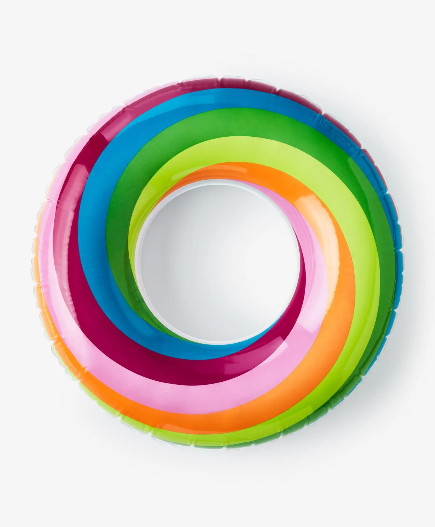 úszógumi csíkos mintával