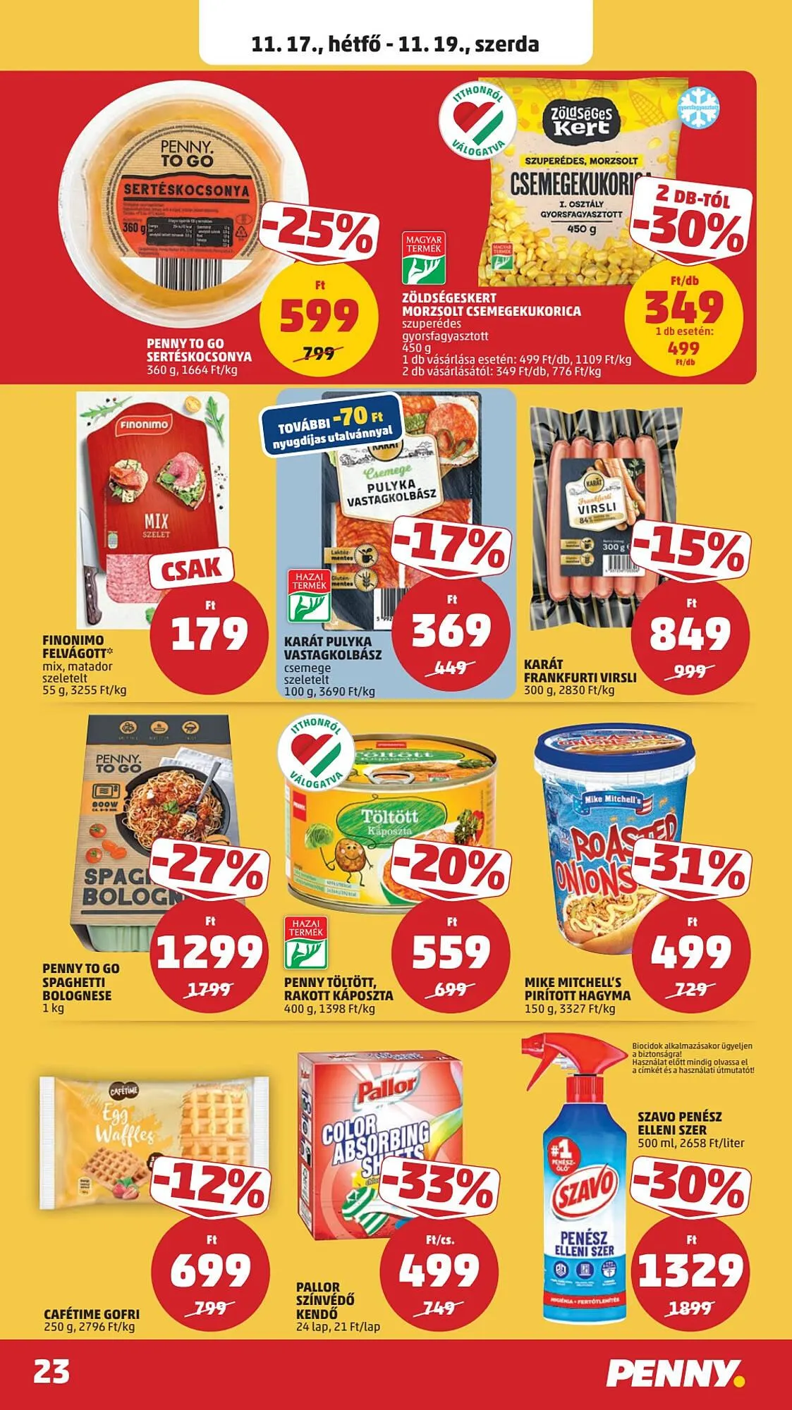 Katalógus PENNY akciós újság november 13.-tól november 19.-ig 2025. - Oldal 27