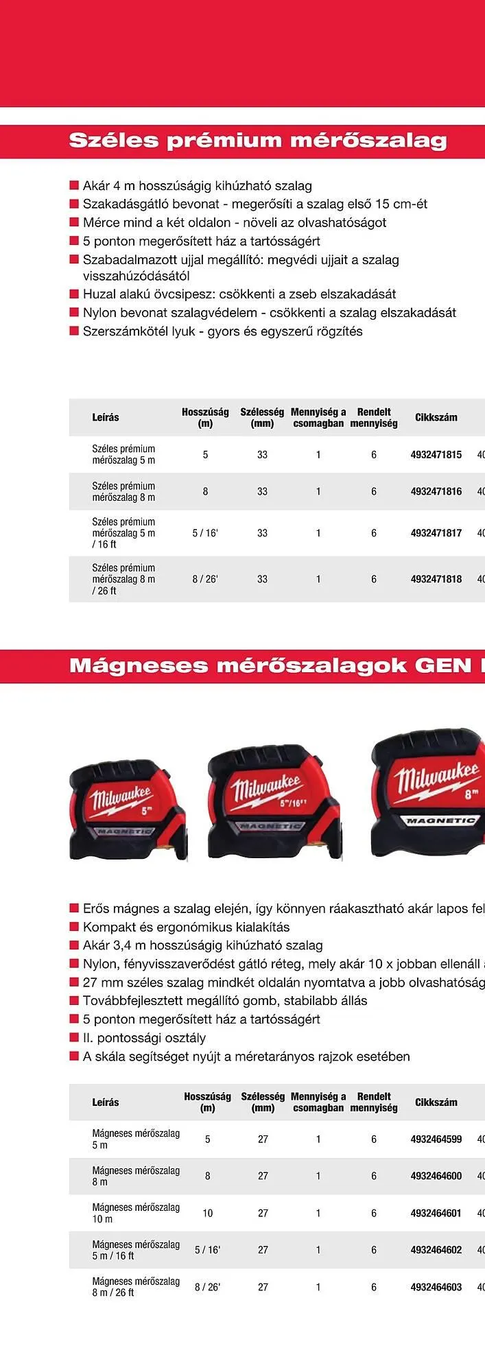 Katalógus Milwaukee akciós újság szeptember 16.-tól december 31.-ig 2025. - Oldal 388