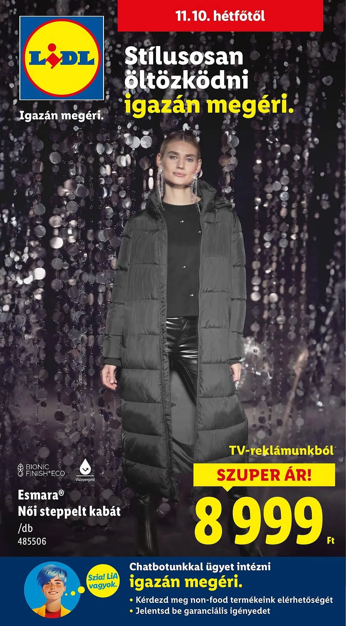 Katalógus Lidl akciós újság november 10.-tól november 16.-ig 2025. - Oldal 1