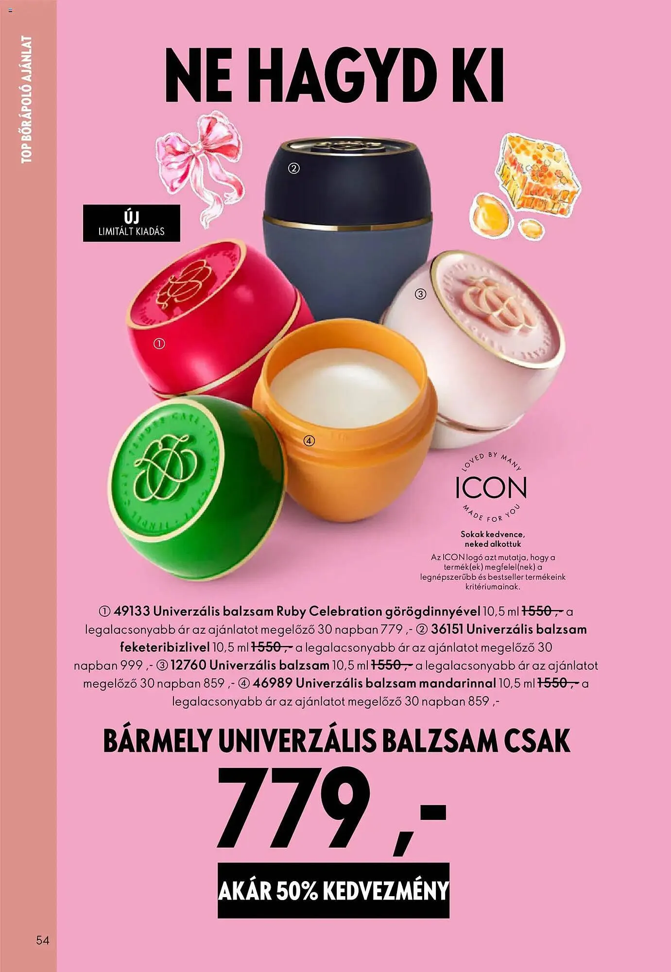 Katalógus Oriflame katalógus március 25.-tól április 14.-ig 2026. - Oldal 54