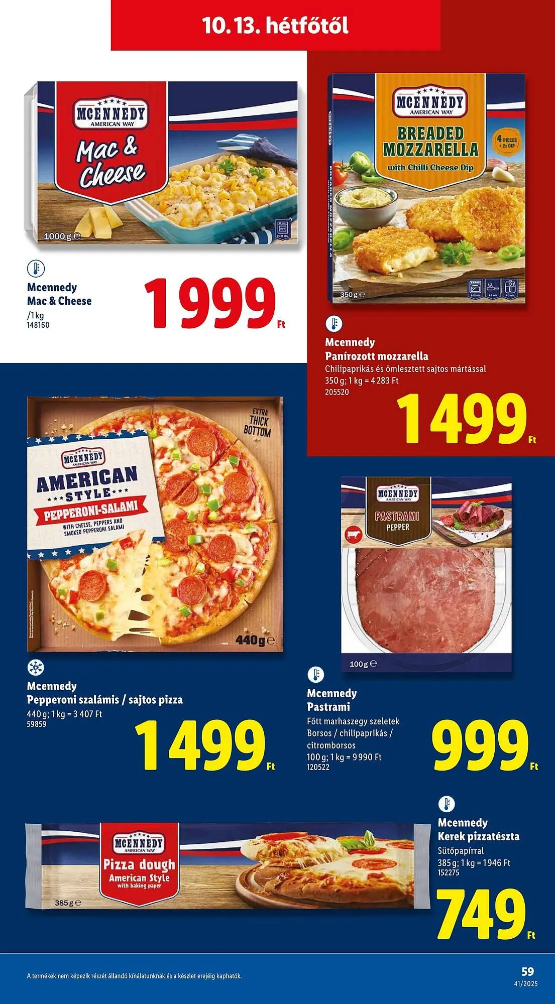 Katalógus Lidl akciós újság október 9.-tól október 15.-ig 2025. - Oldal 59