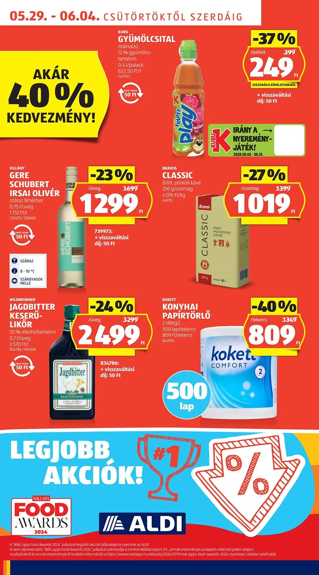 Katalógus ALDI akciós újság május 29.-tól június 4.-ig 2025. - Oldal 6