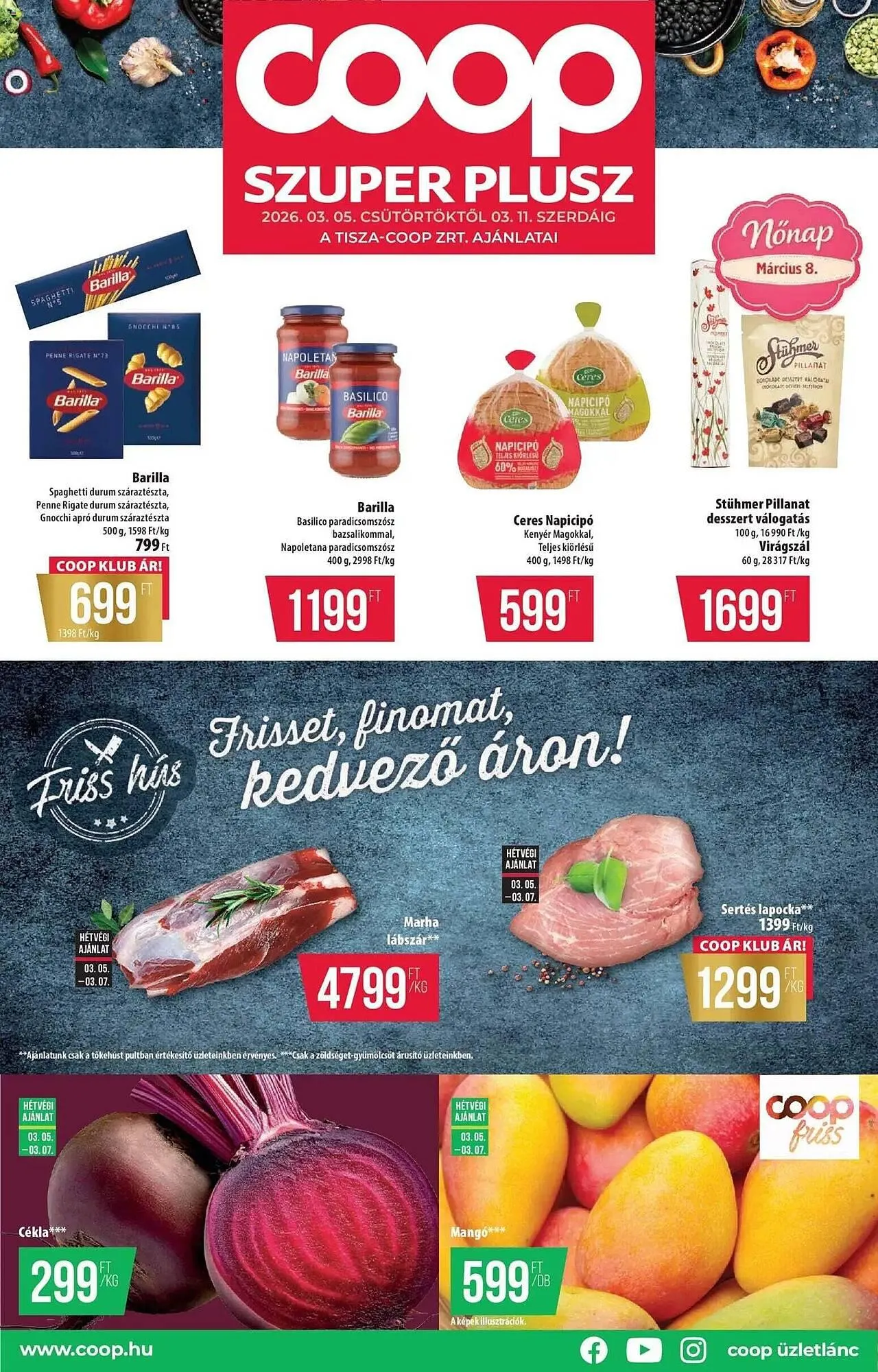 Katalógus Coop akciós újság március 5.-tól március 11.-ig 2026. - Oldal 1