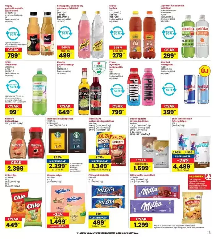 Katalógus Széles választék az ajánlatokból február 6.-tól február 12.-ig 2025. - Oldal 13