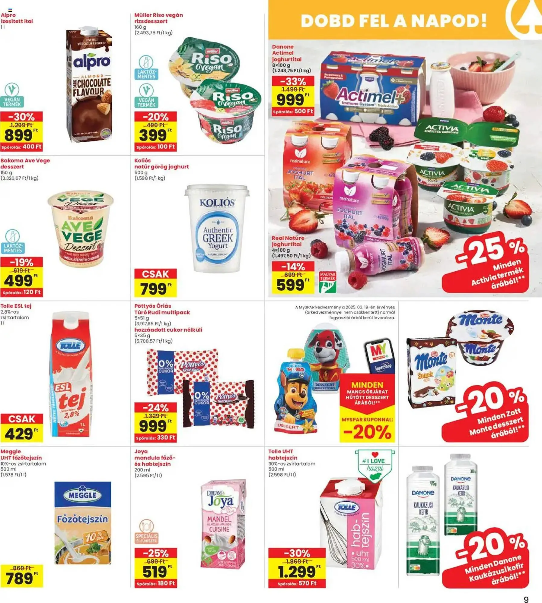 Katalógus Interspar akciós újság március 20.-tól március 26.-ig 2025. - Oldal 9