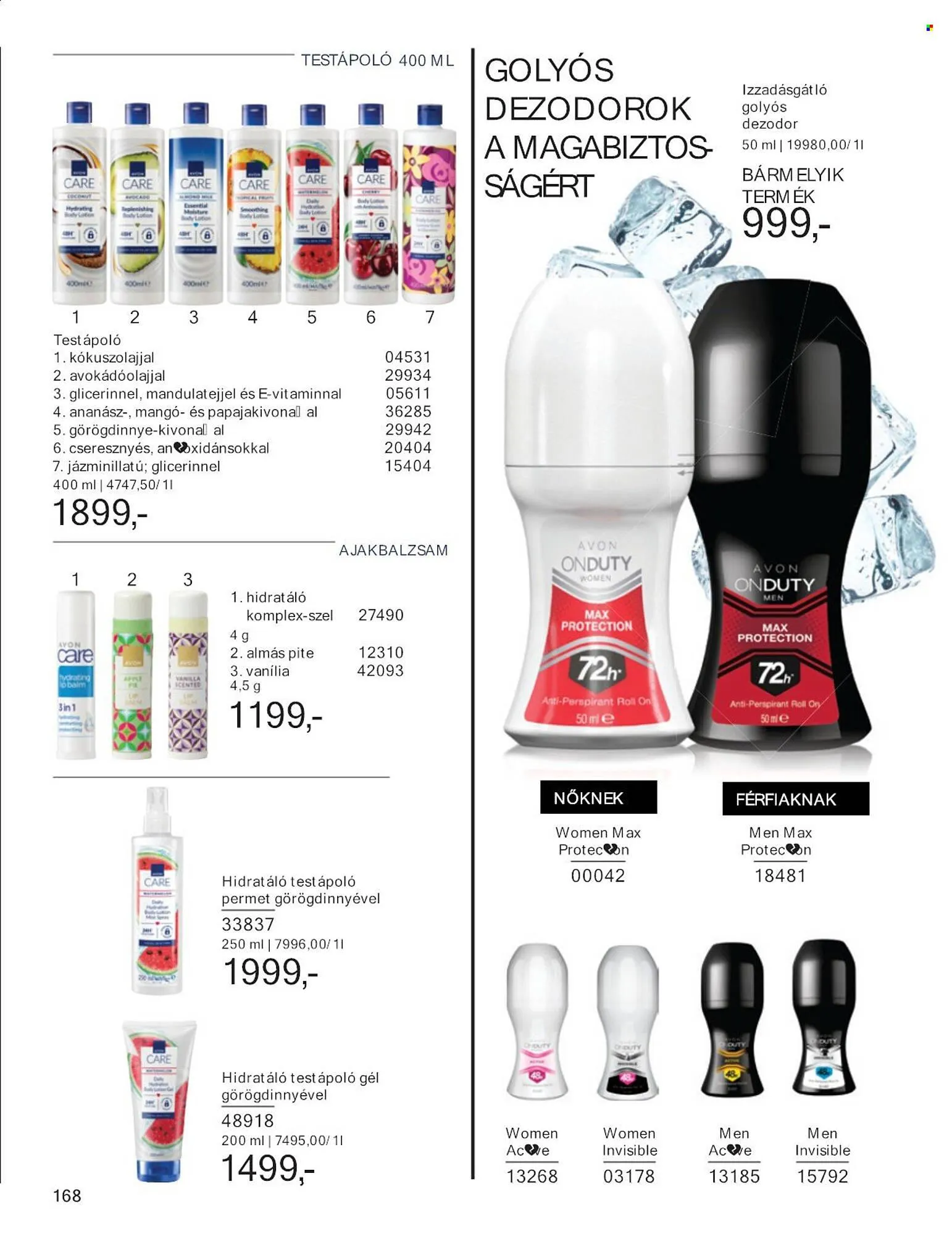 Katalógus AVON akciós újság június 1.-tól június 30.-ig 2025. - Oldal 168