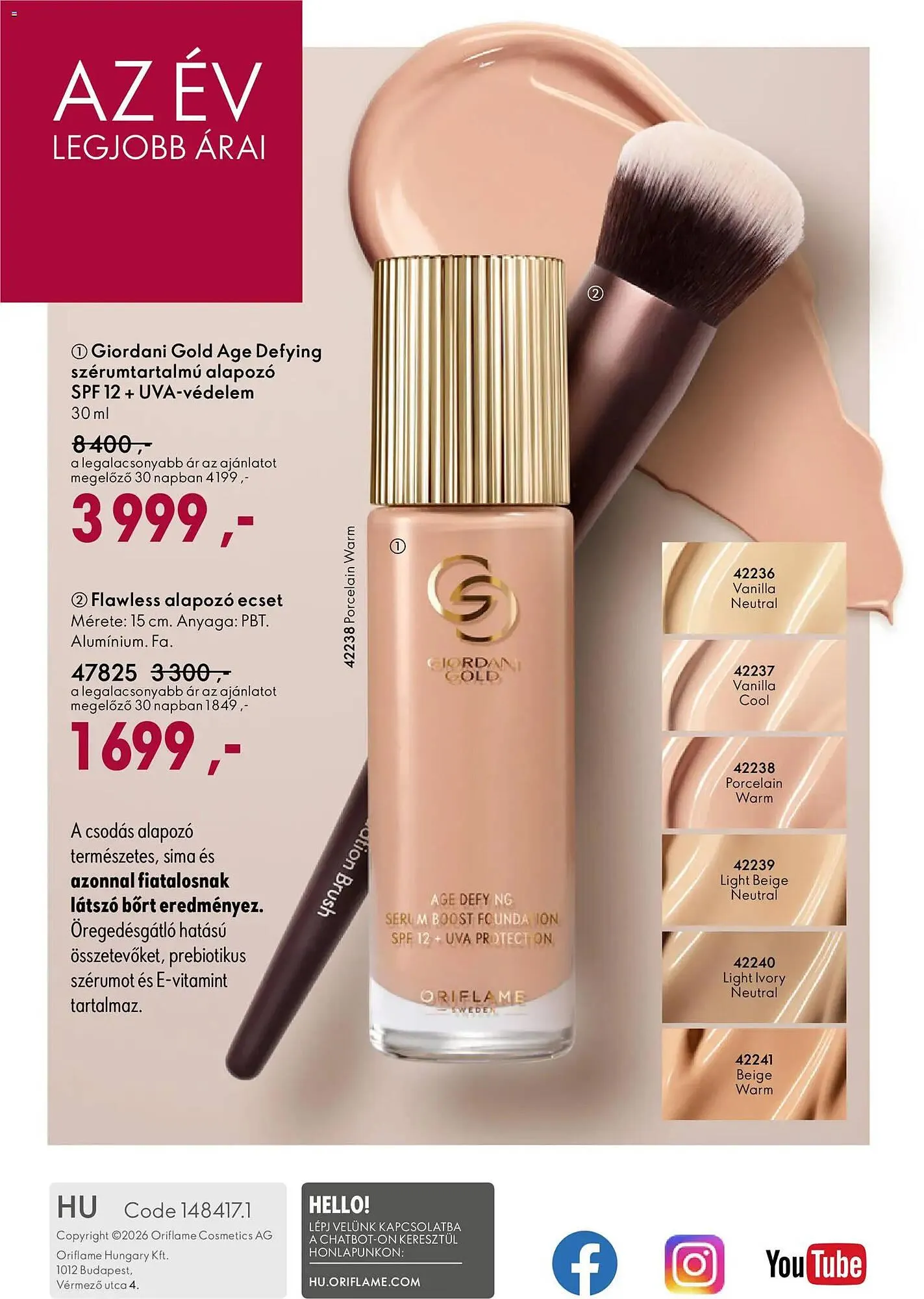 Katalógus Oriflame katalógus március 4.-tól március 24.-ig 2026. - Oldal 164