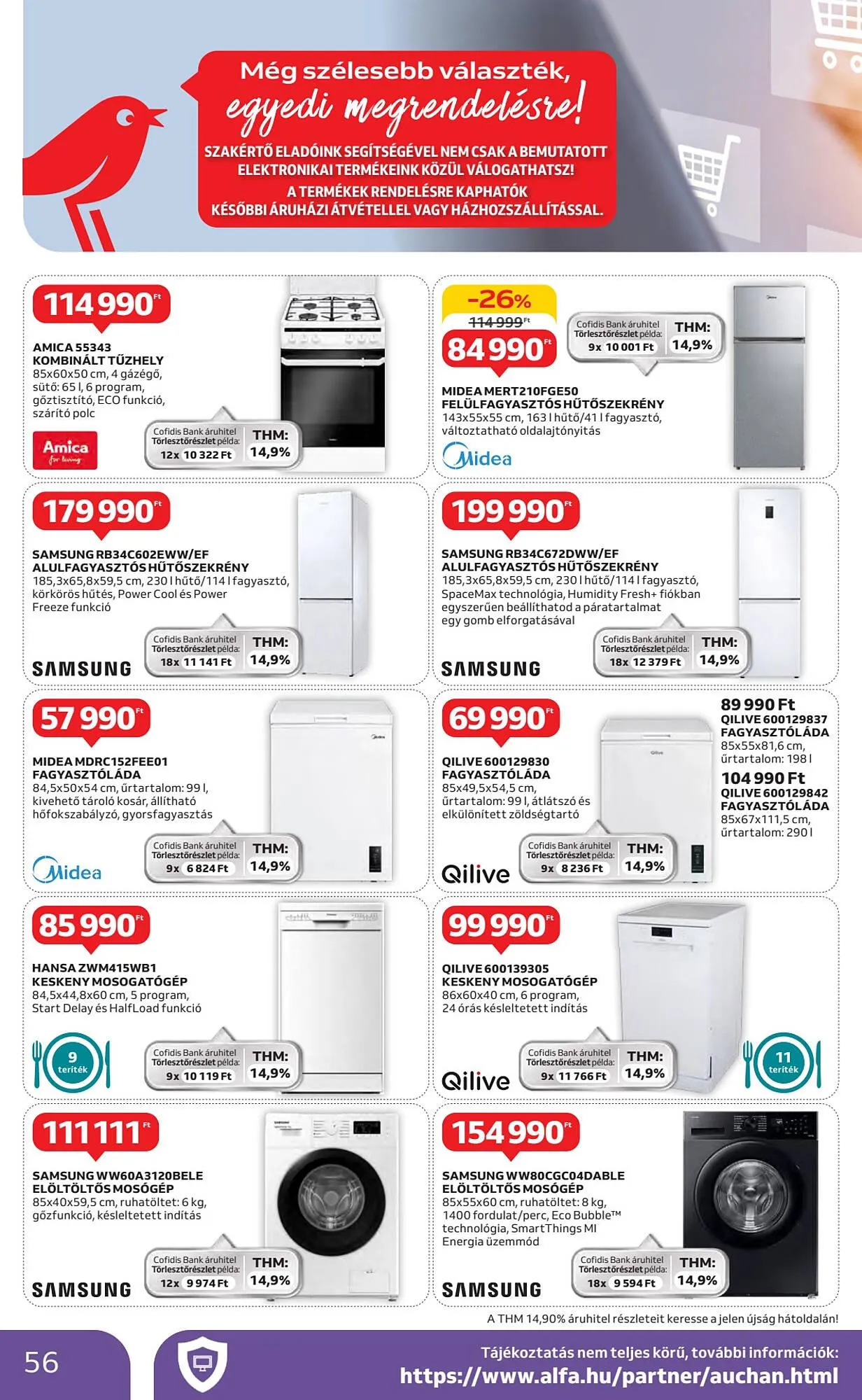 Katalógus Auchan akciós újság március 13.-tól március 19.-ig 2025. - Oldal 56
