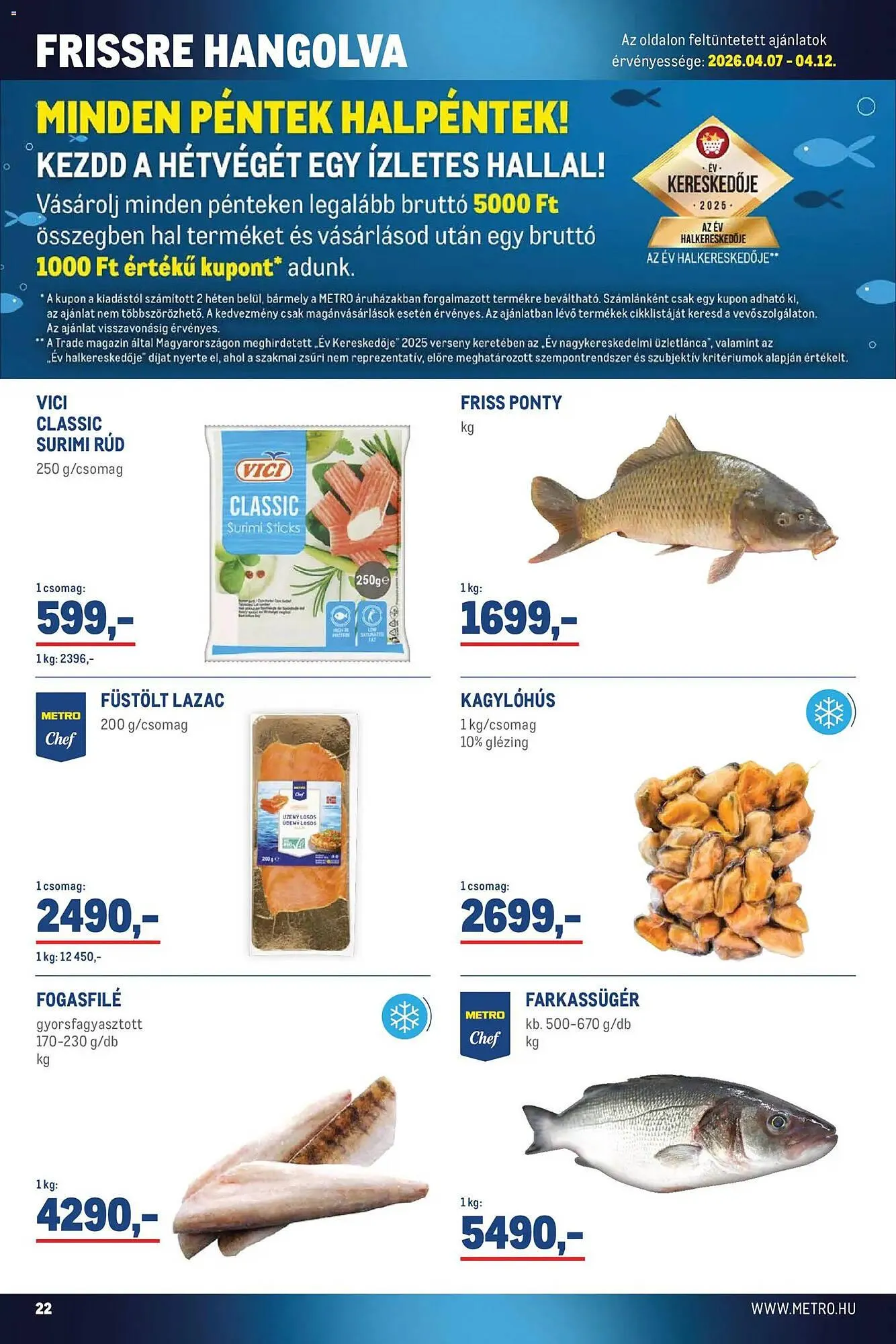 Katalógus Metro akciós újság április 7.-tól április 30.-ig 2026. - Oldal 22