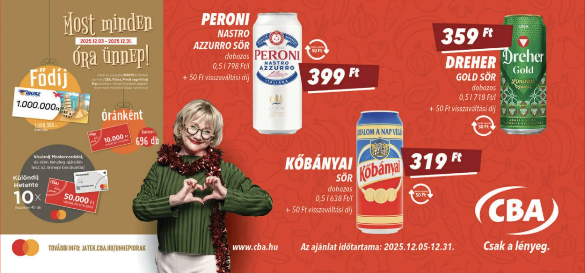 Katalógus CBA akciós újság december 5.-tól december 31.-ig 2025. - Oldal 5