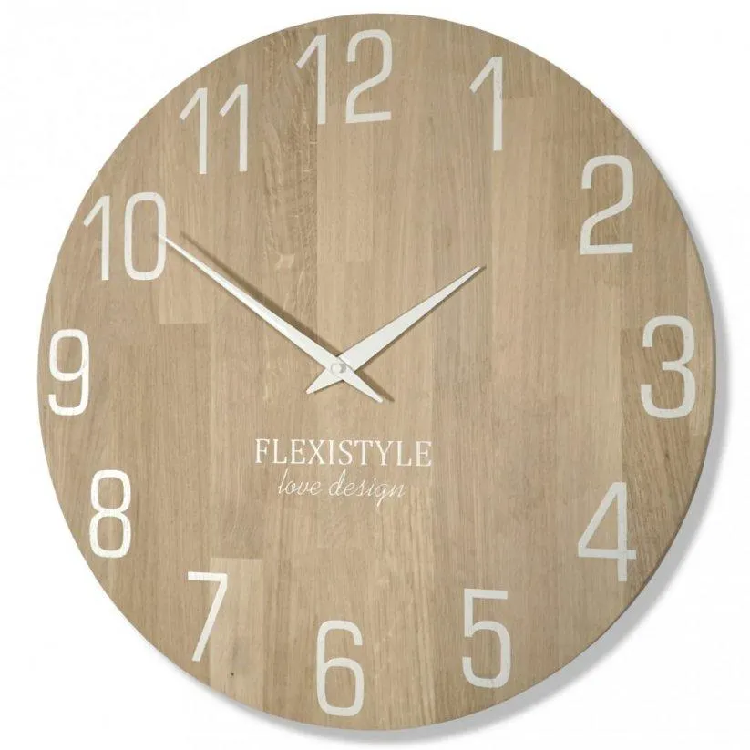 Kvalitní dubové nástěnné hodiny 50 cm